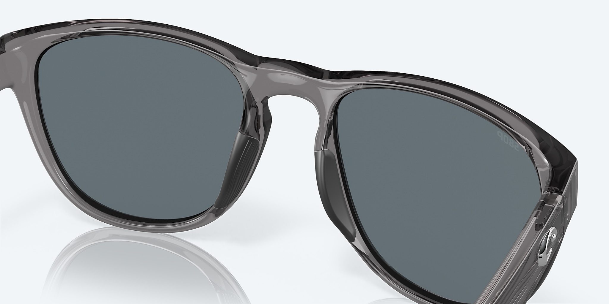 Sunglasses Costa Irie XL (55-20) with Blue Mirror lens and Gray Crystal frame Image 7 of 7 Sunglasses Costa Irie XL (55-20) with Blue Mirror lens and Gray Crystal frame Image 7 of 7