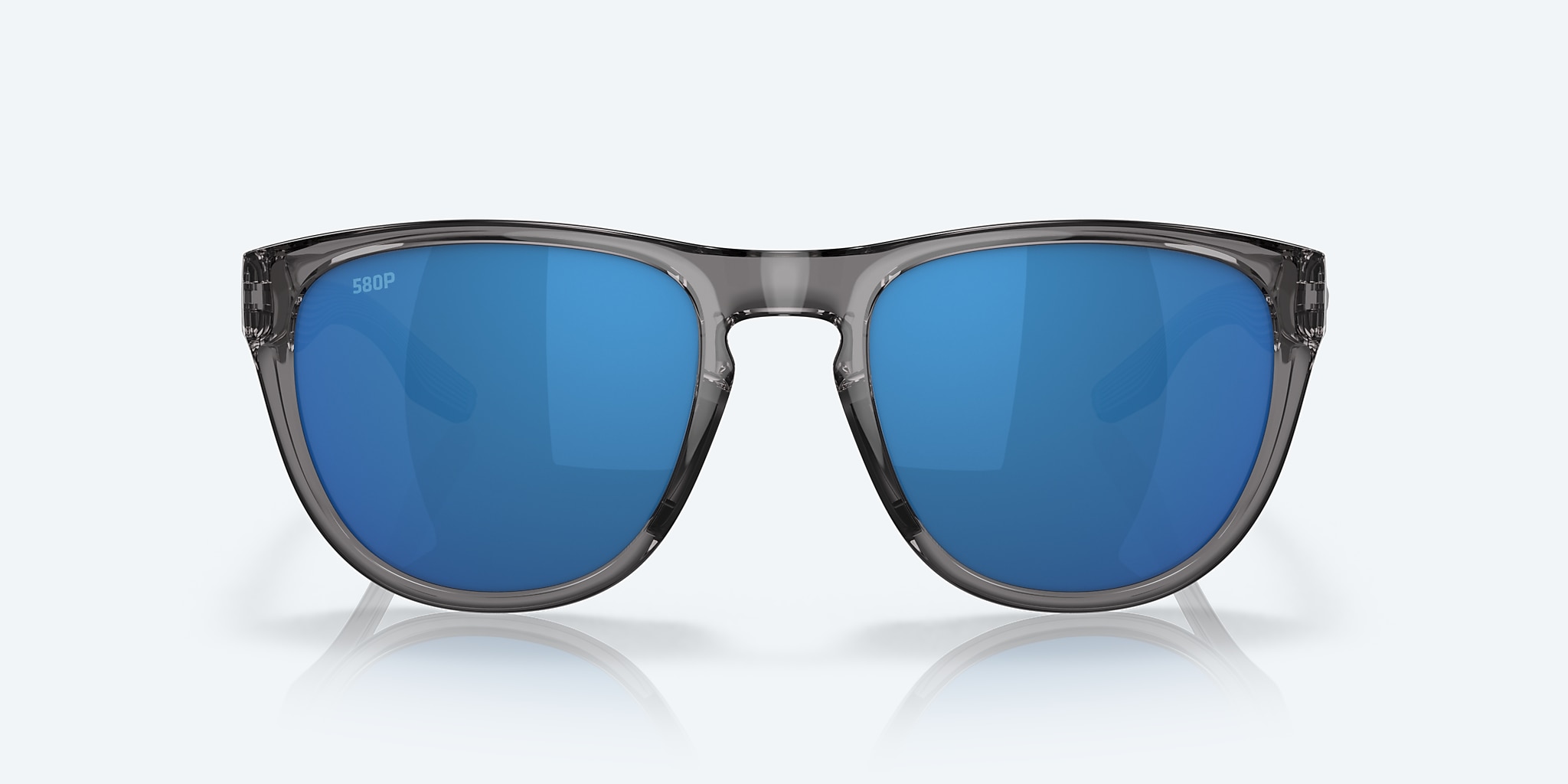 Sunglasses Costa Irie XL (55-20) with Blue Mirror lens and Gray Crystal frame Image 2 of 7 Sunglasses Costa Irie XL (55-20) with Blue Mirror lens and Gray Crystal frame Image 2 of 7