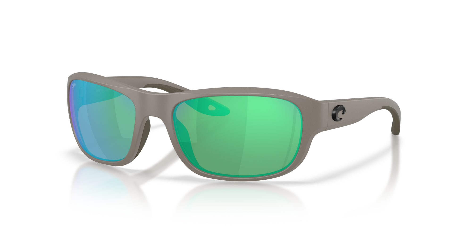 Costa Clipperton M (58-18) with Green Mirror lenses and Olive