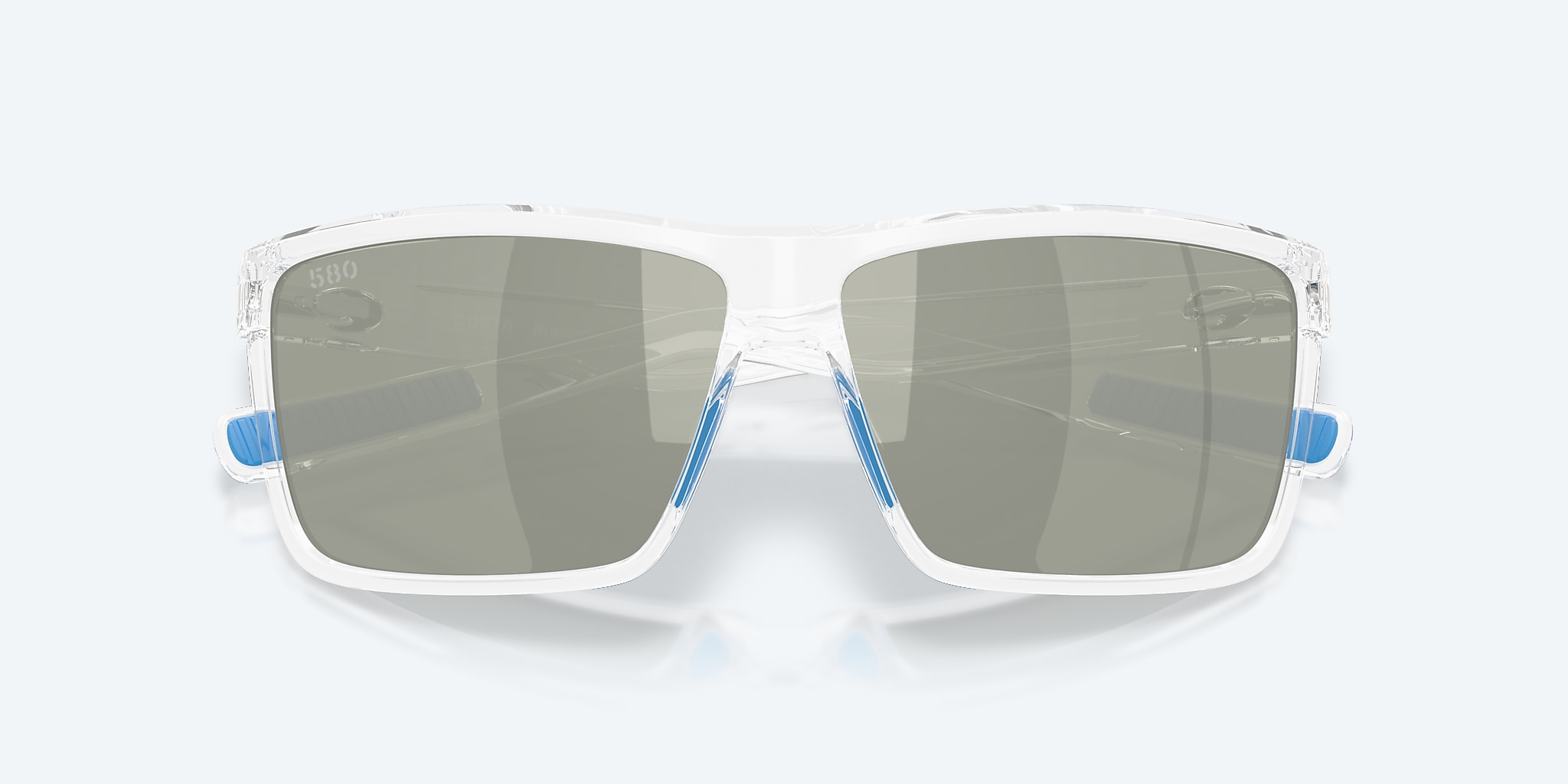 Sunglasses Costa Rinconcito M (60-12) with Gray Silver Mirror lens and Polished Clear frame Image 5 of 8 Sunglasses Costa Rinconcito M (60-12) with Gray Silver Mirror lens and Polished Clear frame Image 5 of 8