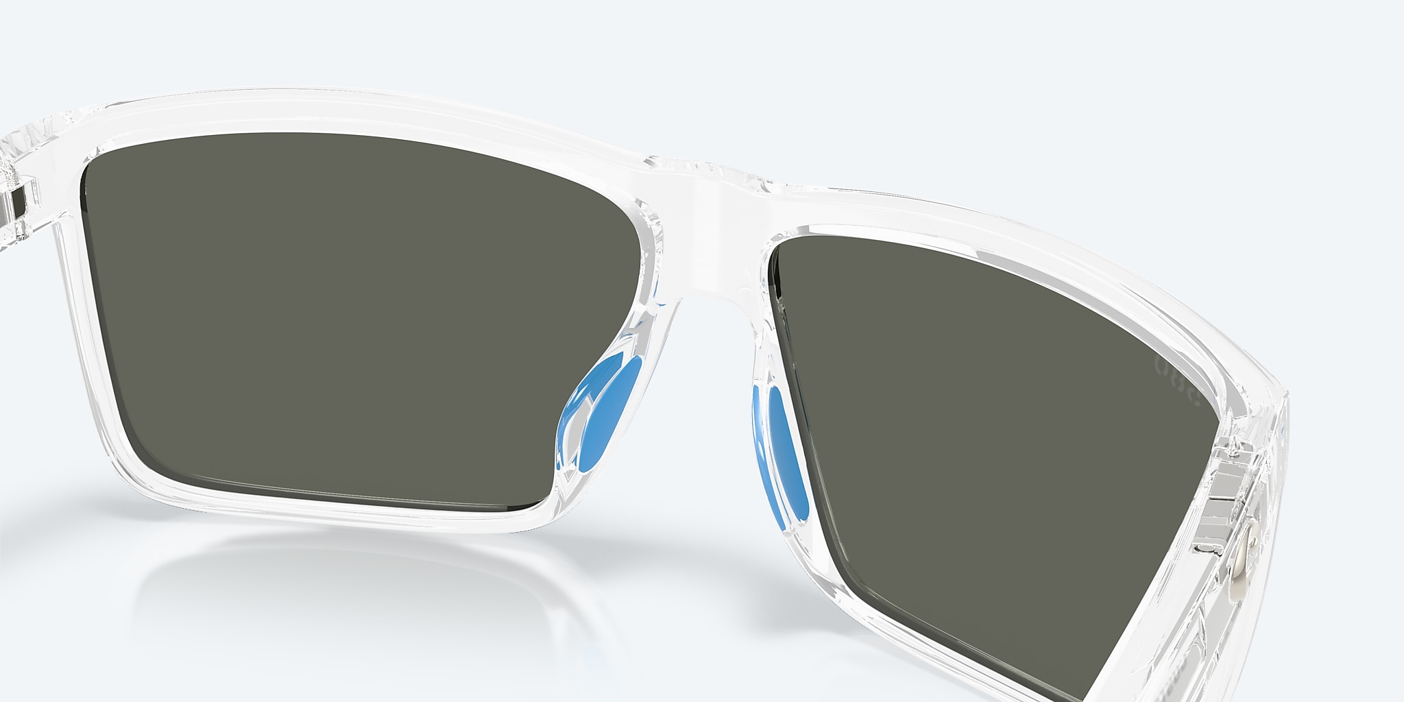 Sunglasses Costa Rinconcito M (60-12) with Gray Silver Mirror lens and Polished Clear frame Image 7 of 8 Sunglasses Costa Rinconcito M (60-12) with Gray Silver Mirror lens and Polished Clear frame Image 7 of 8