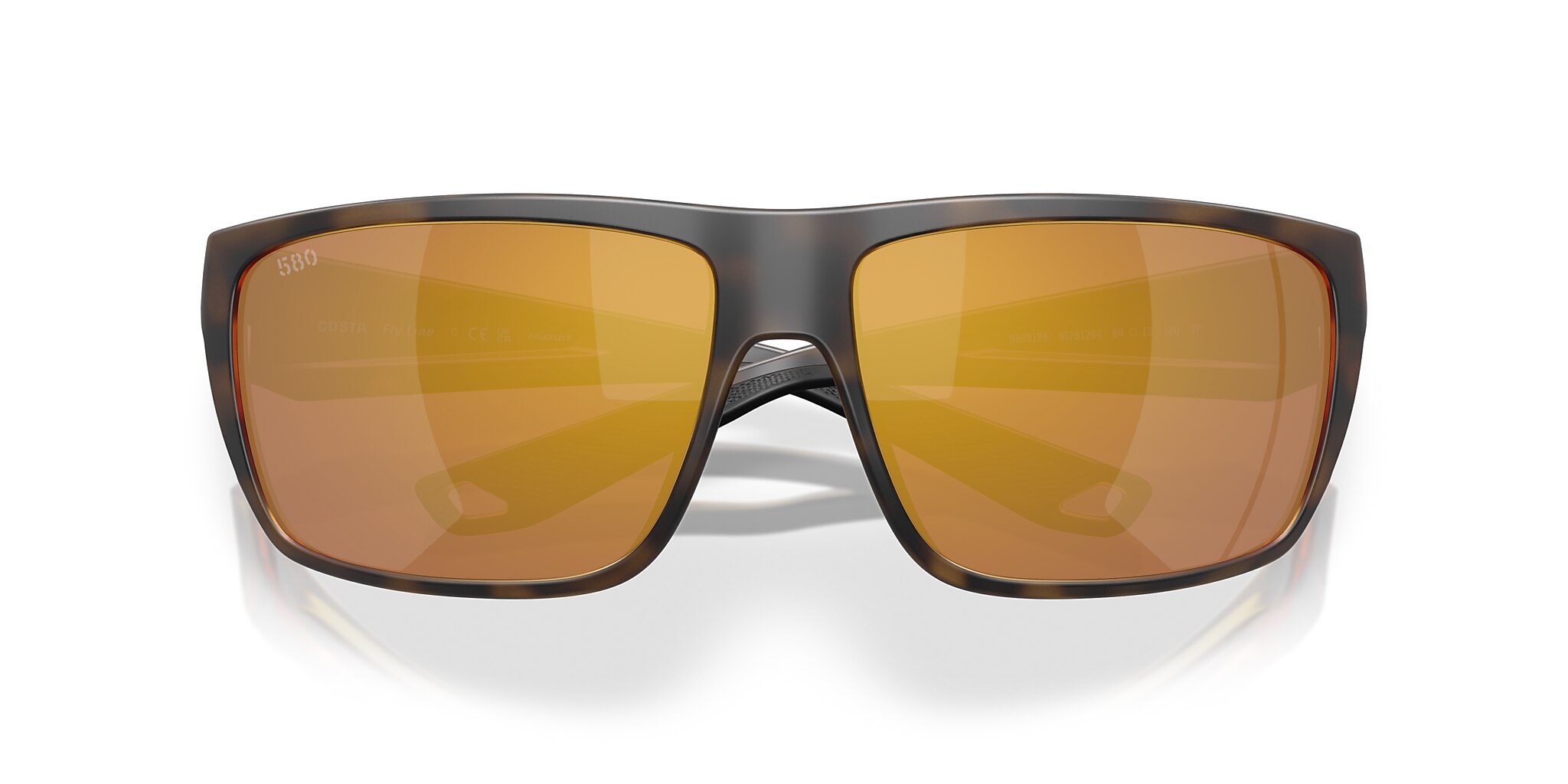 Fly Line Polarized Sunglasses in Gold Mirror | Costa Del Mar® US