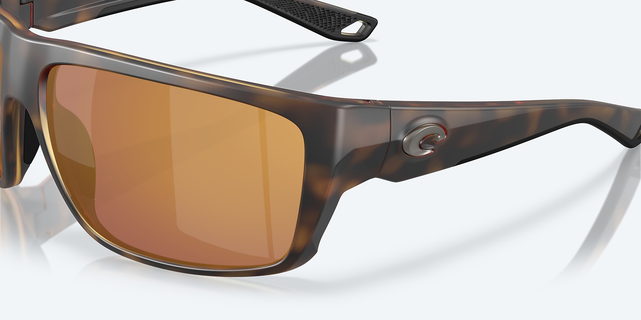 Sunglasses Costa Fly Line L (64-13) with Gold Mirror lens and Matte Tortoise frame Image 6 of 7 Sunglasses Costa Fly Line L (64-13) with Gold Mirror lens and Matte Tortoise frame Image 6 of 7