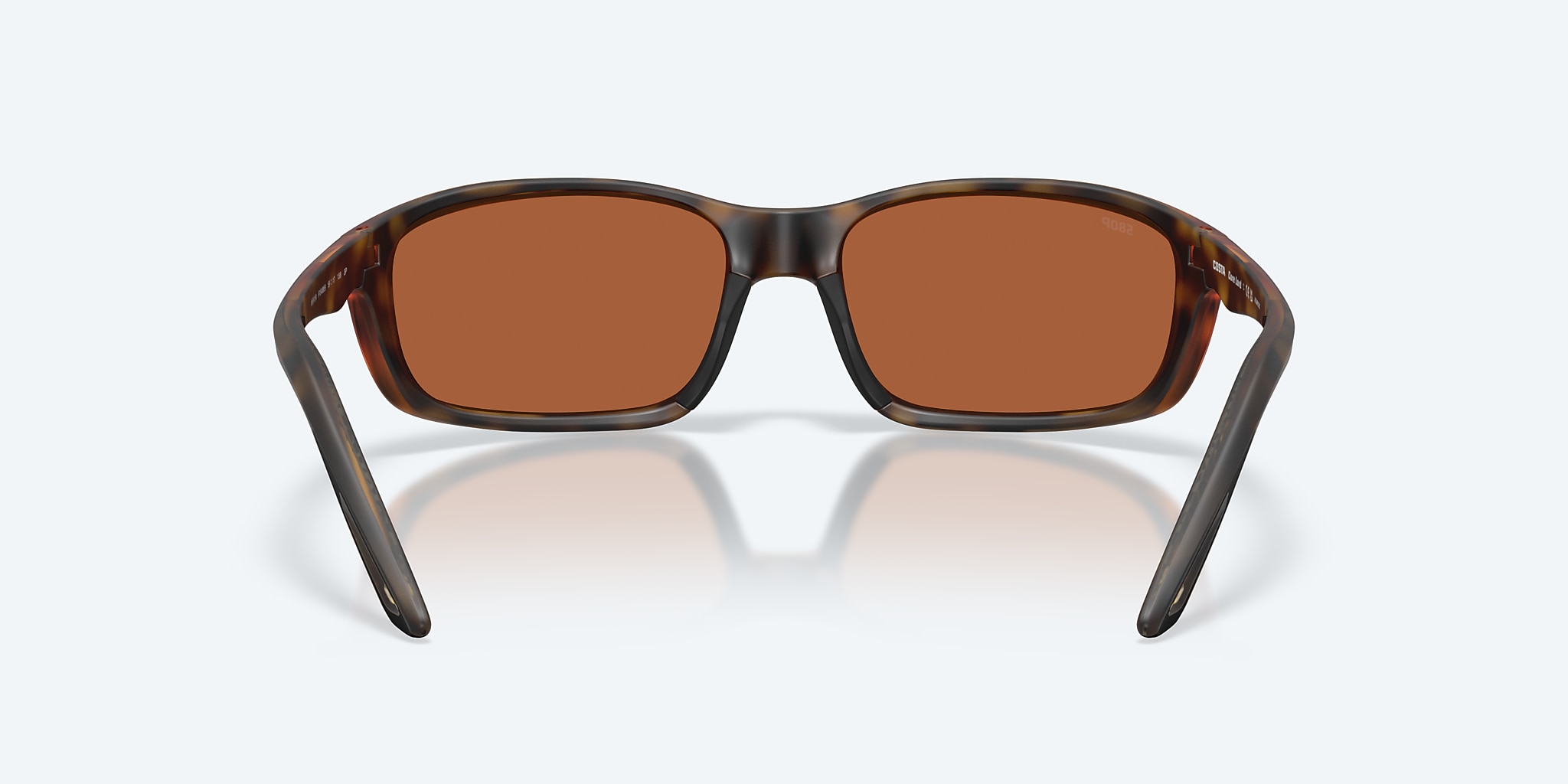 Sunglasses Costa Brine II M (59-17) with Green Mirror lens and Matte Tortoise frame Image 4 of 8 Sunglasses Costa Brine II M (59-17) with Green Mirror lens and Matte Tortoise frame Image 4 of 8