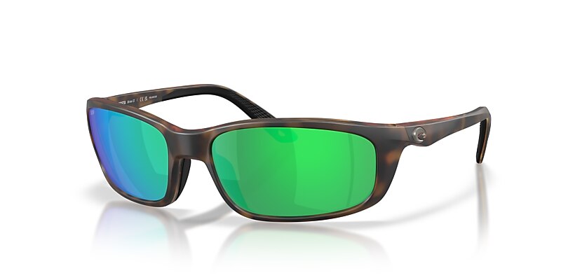Costa Brine II M (59-17) with Green Mirror lenses and Matte