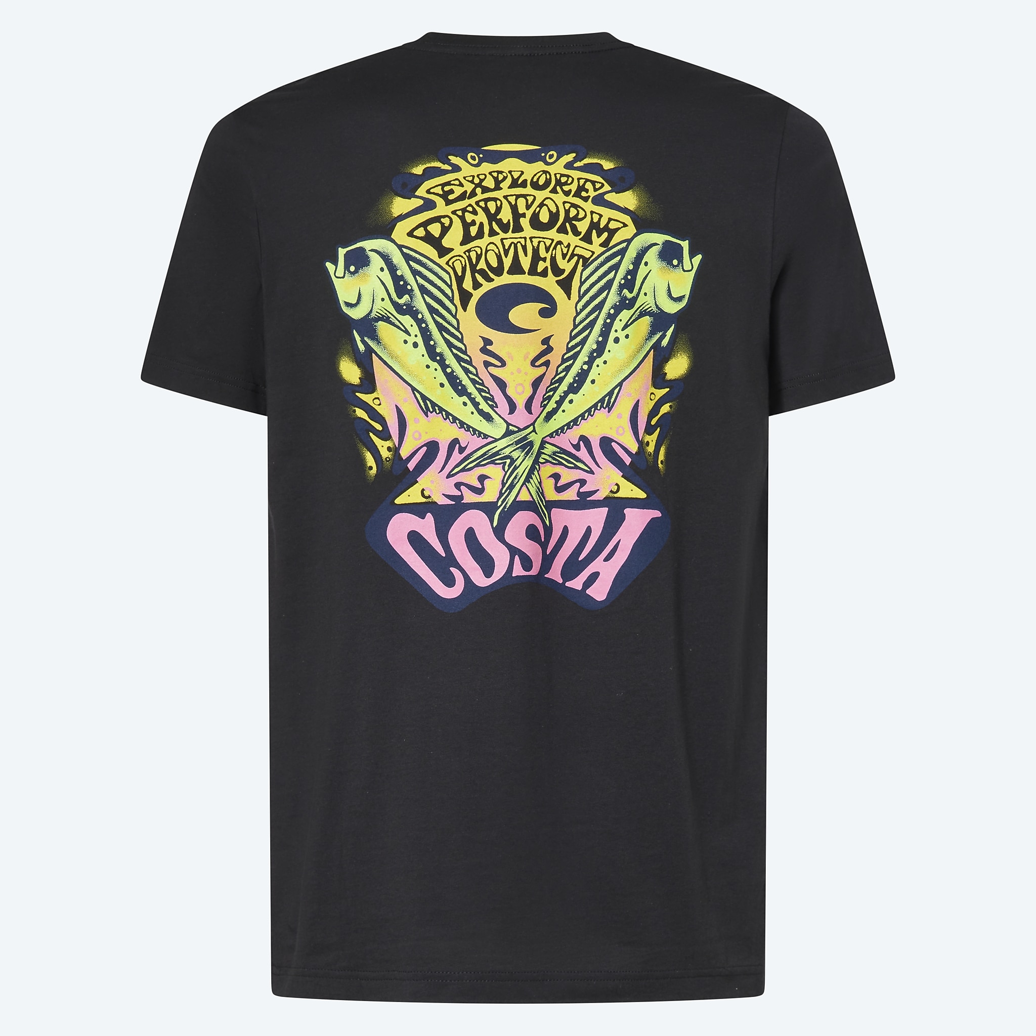 Apparel Washed Black Costa Psych Rock Mahi Image 1 of 2