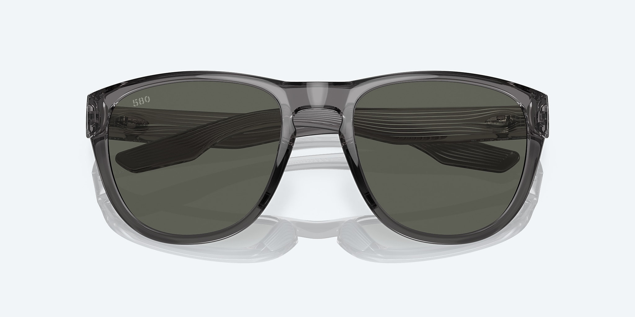 Sunglasses Costa Irie XL (55-20) with Gray lens and Gray Crystal frame Image 5 of 7 Sunglasses Costa Irie XL (55-20) with Gray lens and Gray Crystal frame Image 5 of 7