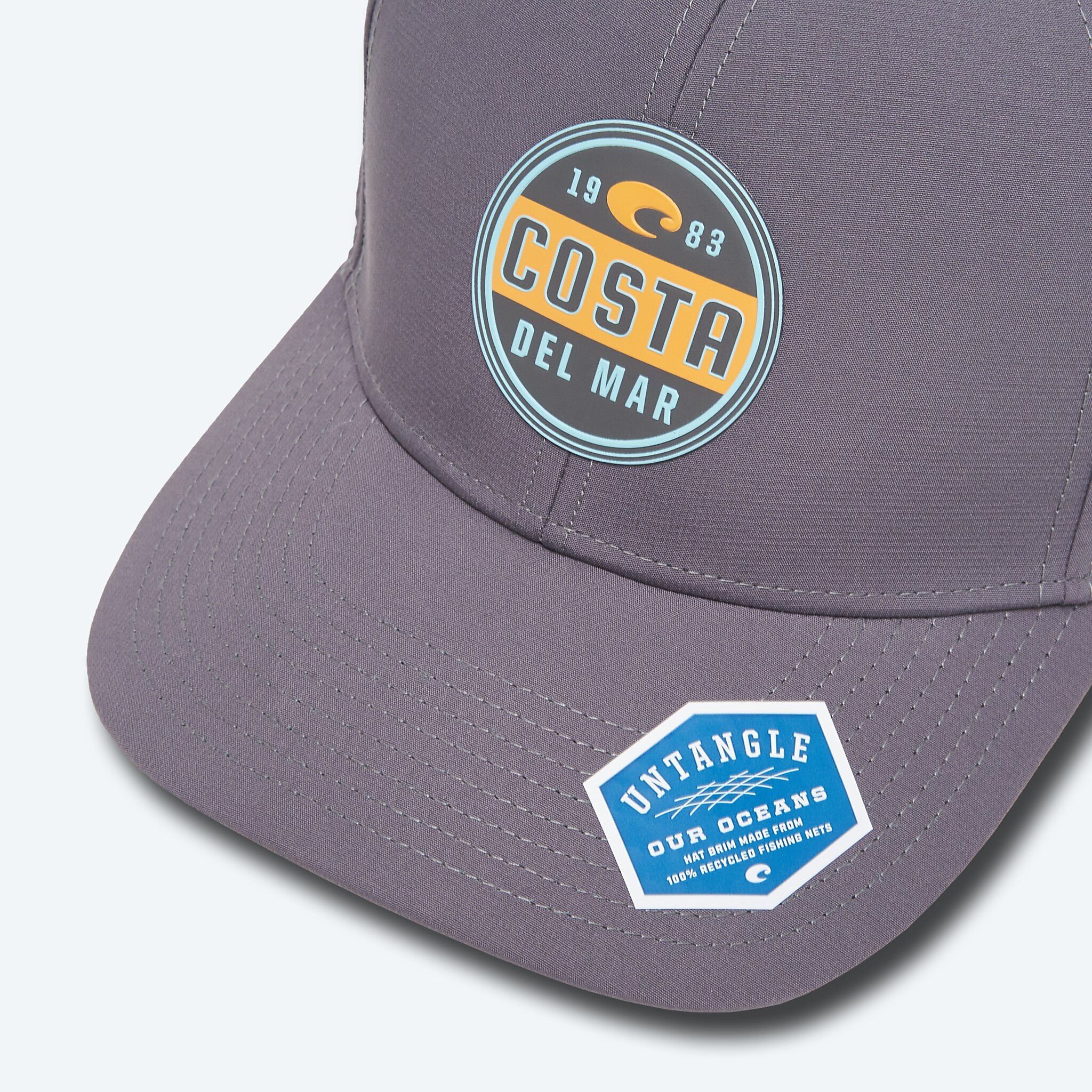 Accessories Charcoal Costa Prado Performance Hat Image 3 of 3