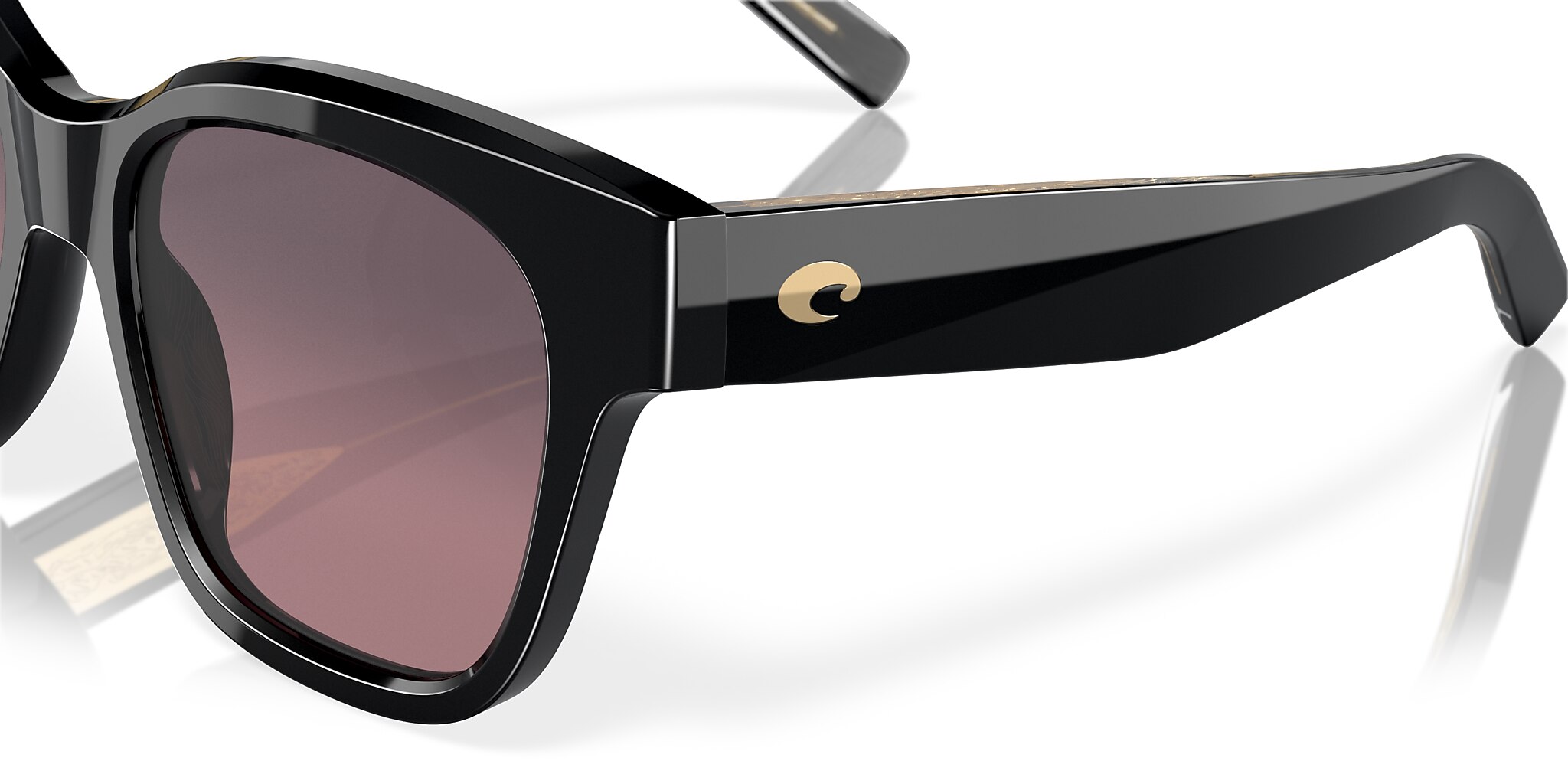 Costa Nusa XL (54-19) with Rose Gradient lenses and Black frame
