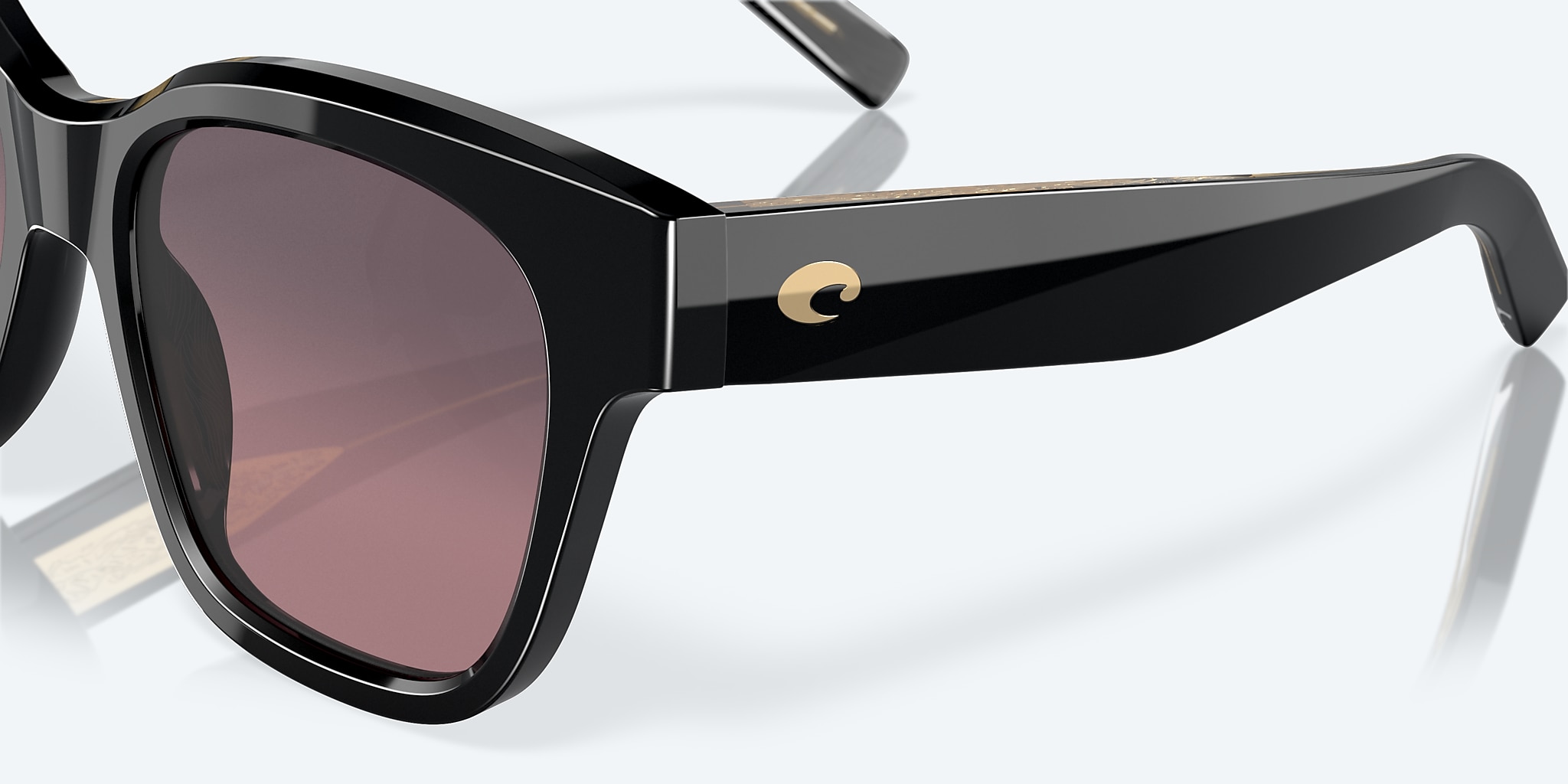Sunglasses Costa Nusa XL (54-19) with Rose Gradient lens and Black frame Image 6 of 7 Sunglasses Costa Nusa XL (54-19) with Rose Gradient lens and Black frame Image 6 of 7