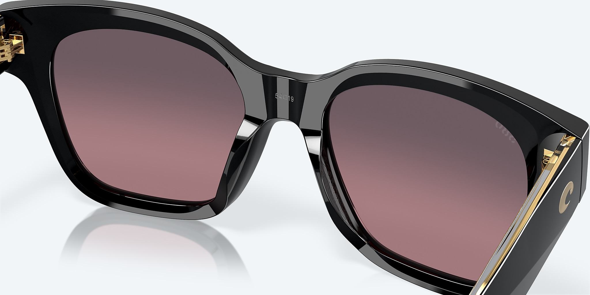 Sunglasses Costa Nusa XL (54-19) with Rose Gradient lens and Black frame Image 7 of 7 Sunglasses Costa Nusa XL (54-19) with Rose Gradient lens and Black frame Image 7 of 7