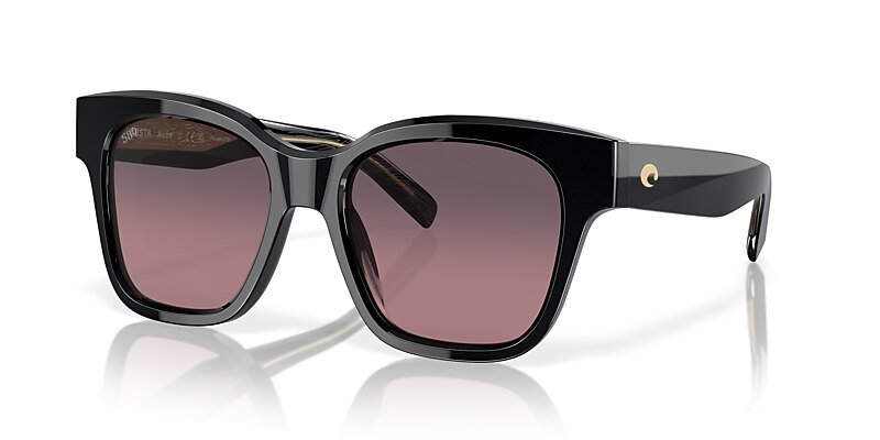 Costa Nusa XL (54-19) with Rose Gradient lenses and Black frame