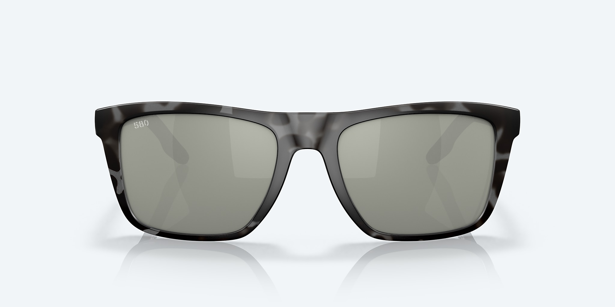 Sunglasses Costa Mainsail L (55-18) with Gray Silver Mirror lens and Tiger Shark frame Image 2 of 7 Sunglasses Costa Mainsail L (55-18) with Gray Silver Mirror lens and Tiger Shark frame Image 2 of 7