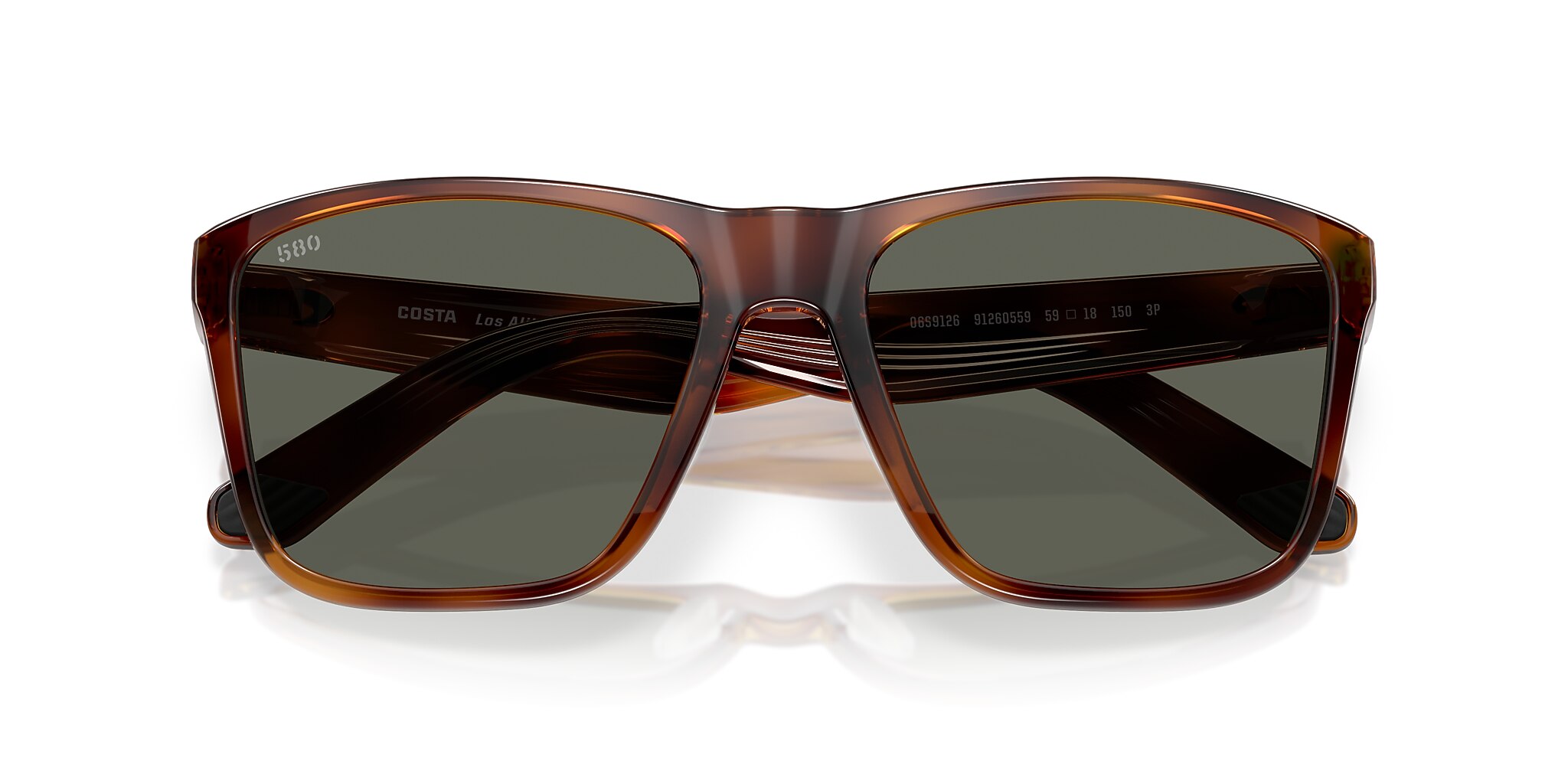 Costa Los Alijos XL (59-18) with Gray lenses and Tortoise frame