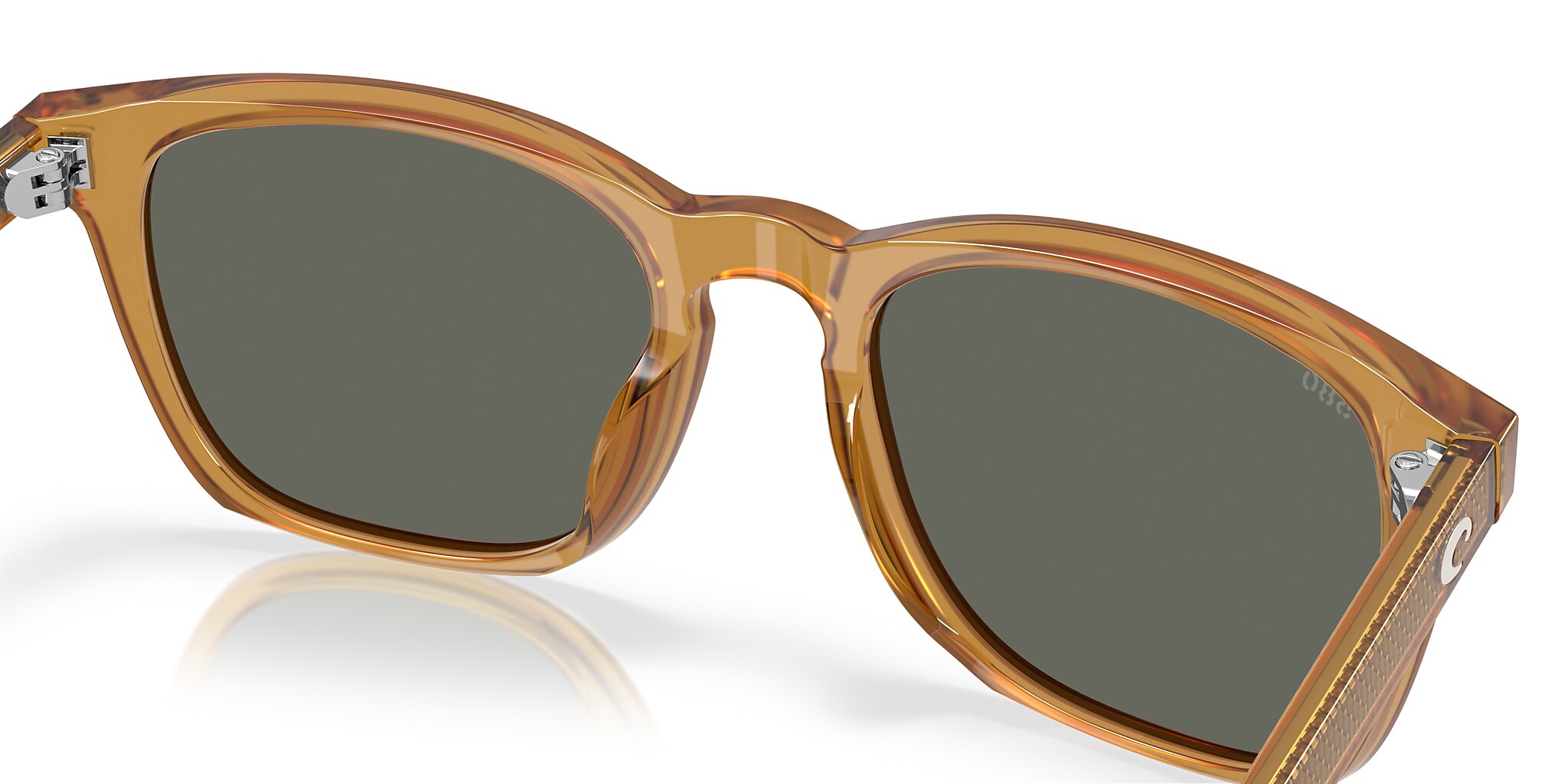 Sun Sun② Brain Dead x South2 West8: Men's Foldable Sunglasses (Amber