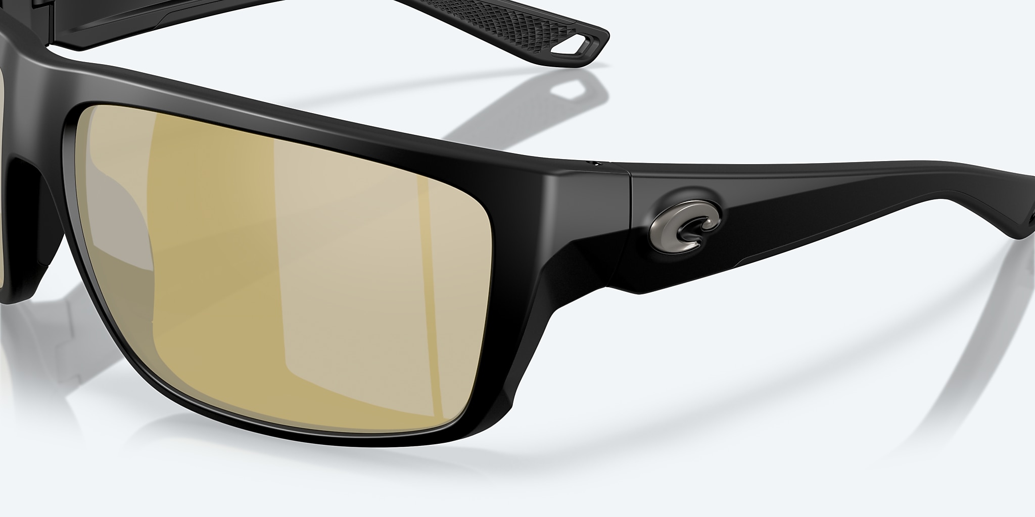 Lunettes de soleil Costa Fly Line L (64-13) avec Sunrise Argent effet miroir verre et Noir mat monture Image 6 de 7 Lunettes de soleil Costa Fly Line L (64-13) avec Sunrise Argent effet miroir verre et Noir mat monture Image 6 de 7