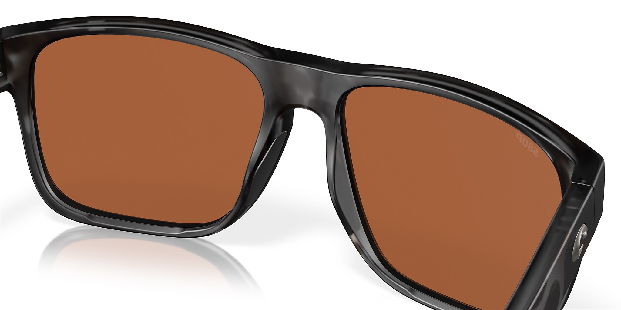 Costa Spearo XL XXL (59-17) with Green Mirror lenses and Tiger