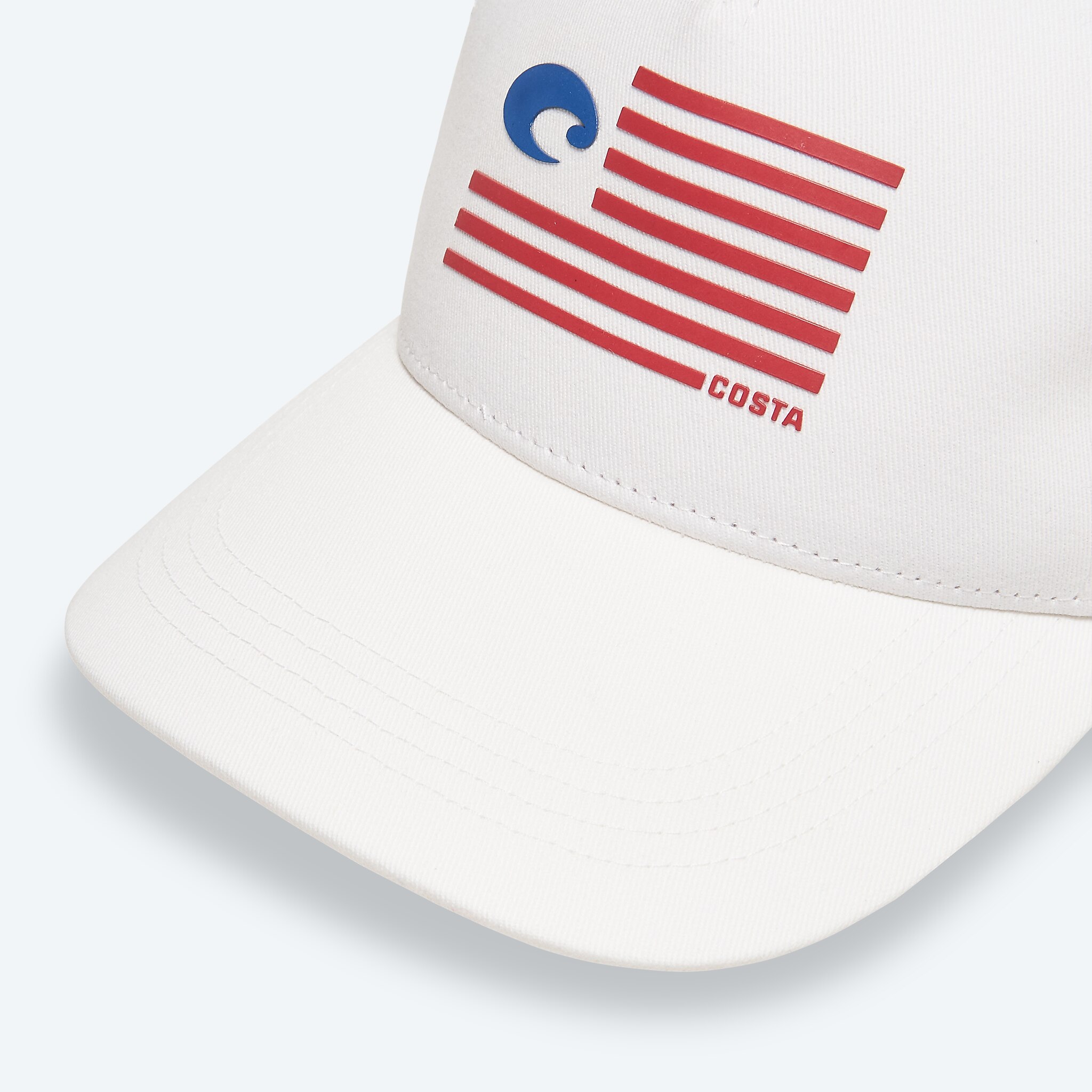 Accessories White Costa Costa Twill Trucker Pride Logo Image 3 of 3