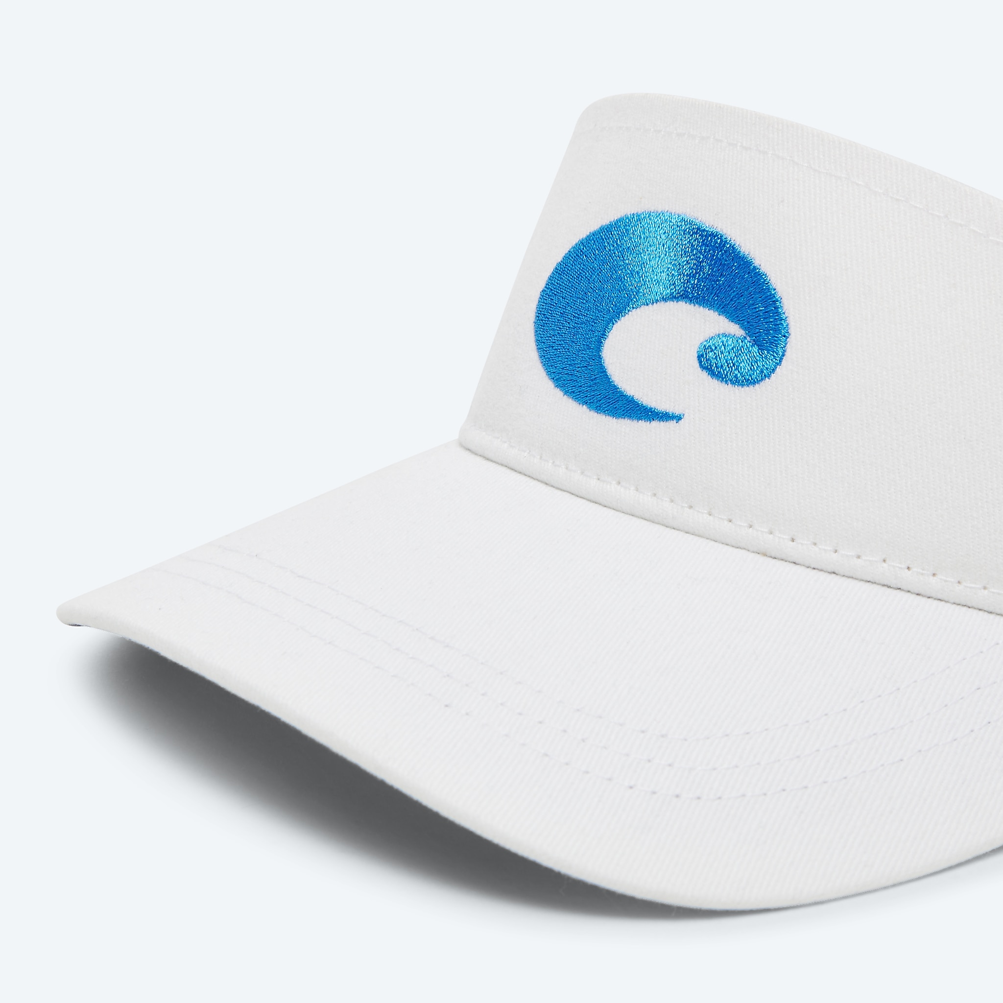 Accessories White Costa Costa Cotton Visor Image 3 of 3 Accessories White Costa Costa Cotton Visor Image 3 of 3