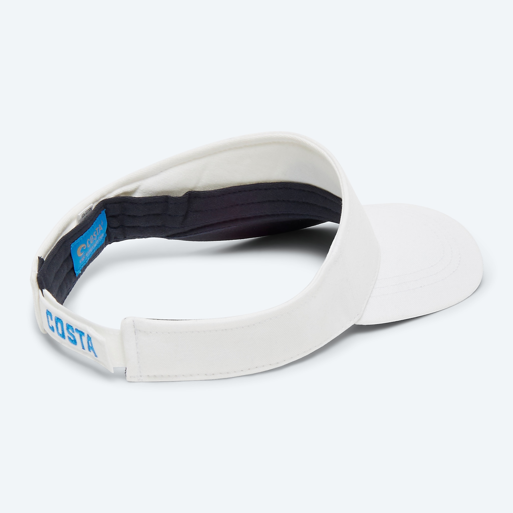Accessories White Costa Costa Cotton Visor Image 2 of 3 Accessories White Costa Costa Cotton Visor Image 2 of 3