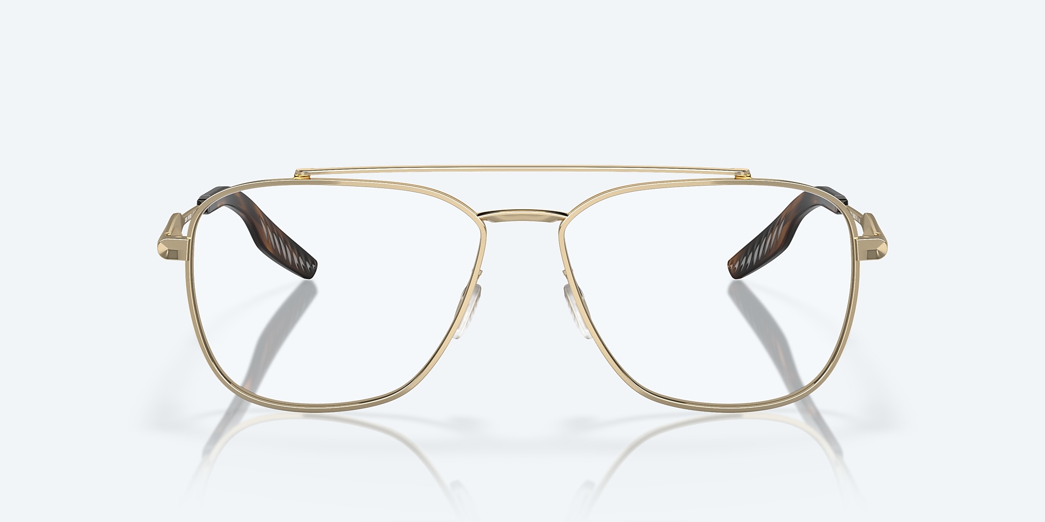 Eyeglasses Costa Bimini Road  500 M (55-15) with DEMO LENS lens and Gold frame Image 2 of 7 Eyeglasses Costa Bimini Road  500 M (55-15) with DEMO LENS lens and Gold frame Image 2 of 7