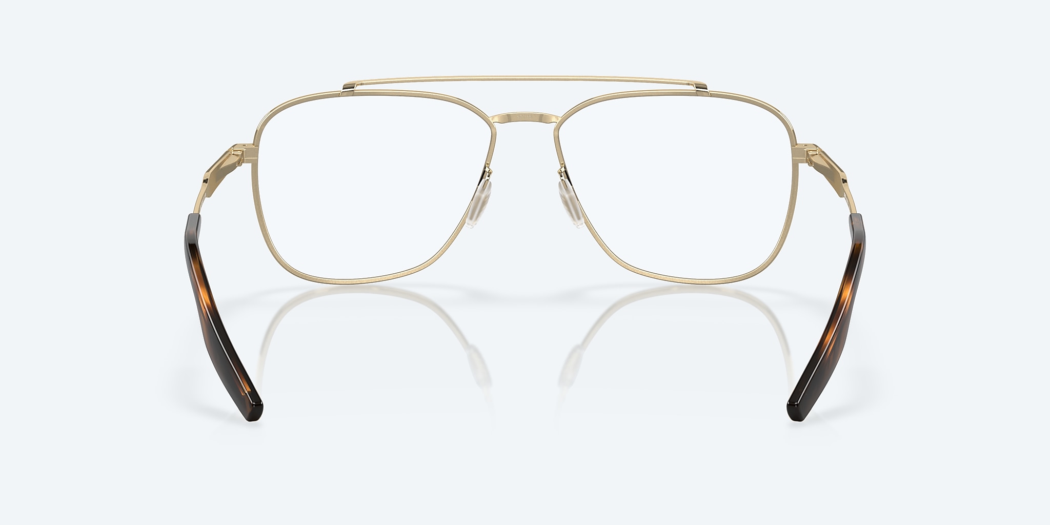 Eyeglasses Costa Bimini Road  500 M (55-15) with DEMO LENS lens and Gold frame Image 4 of 7 Eyeglasses Costa Bimini Road  500 M (55-15) with DEMO LENS lens and Gold frame Image 4 of 7