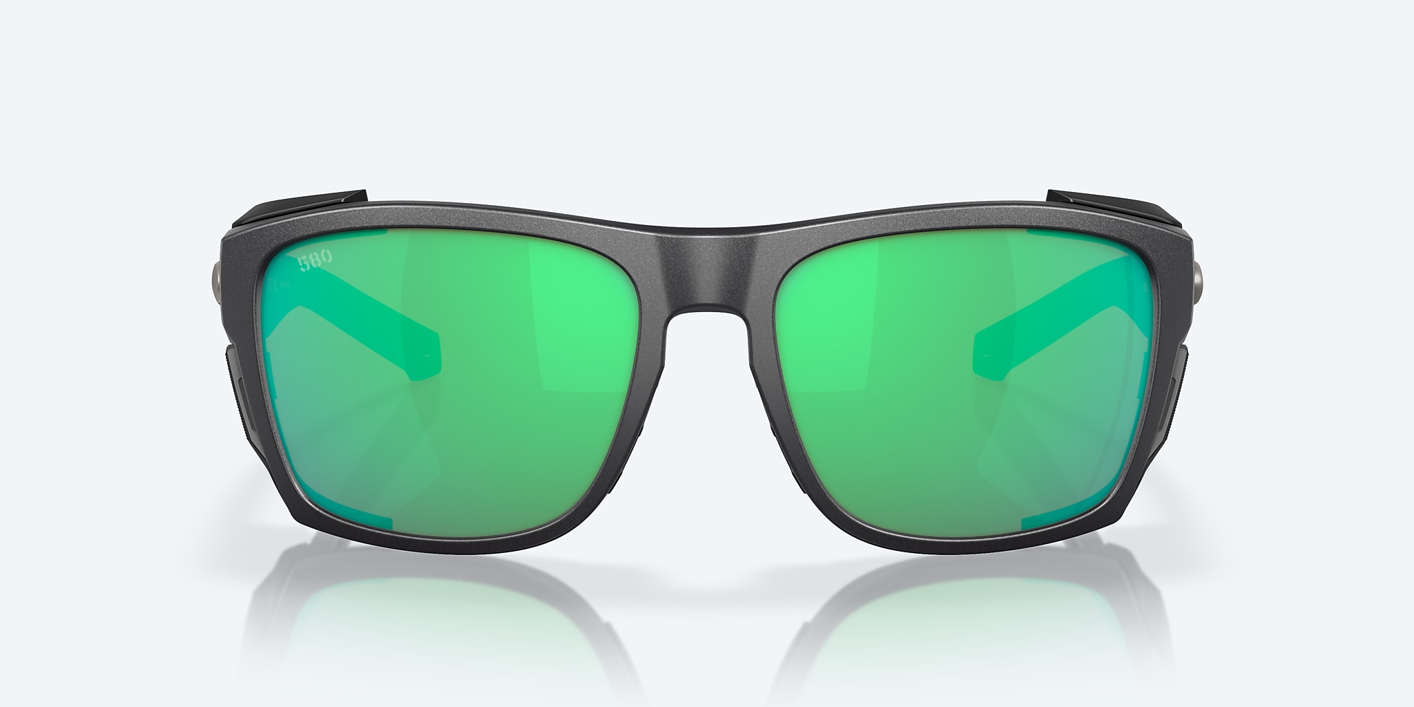 Sunglasses Costa King Tide 6 XL (58-17) with Green Mirror lens and Black Pearl frame Image 2 of 7 Sunglasses Costa King Tide 6 XL (58-17) with Green Mirror lens and Black Pearl frame Image 2 of 7