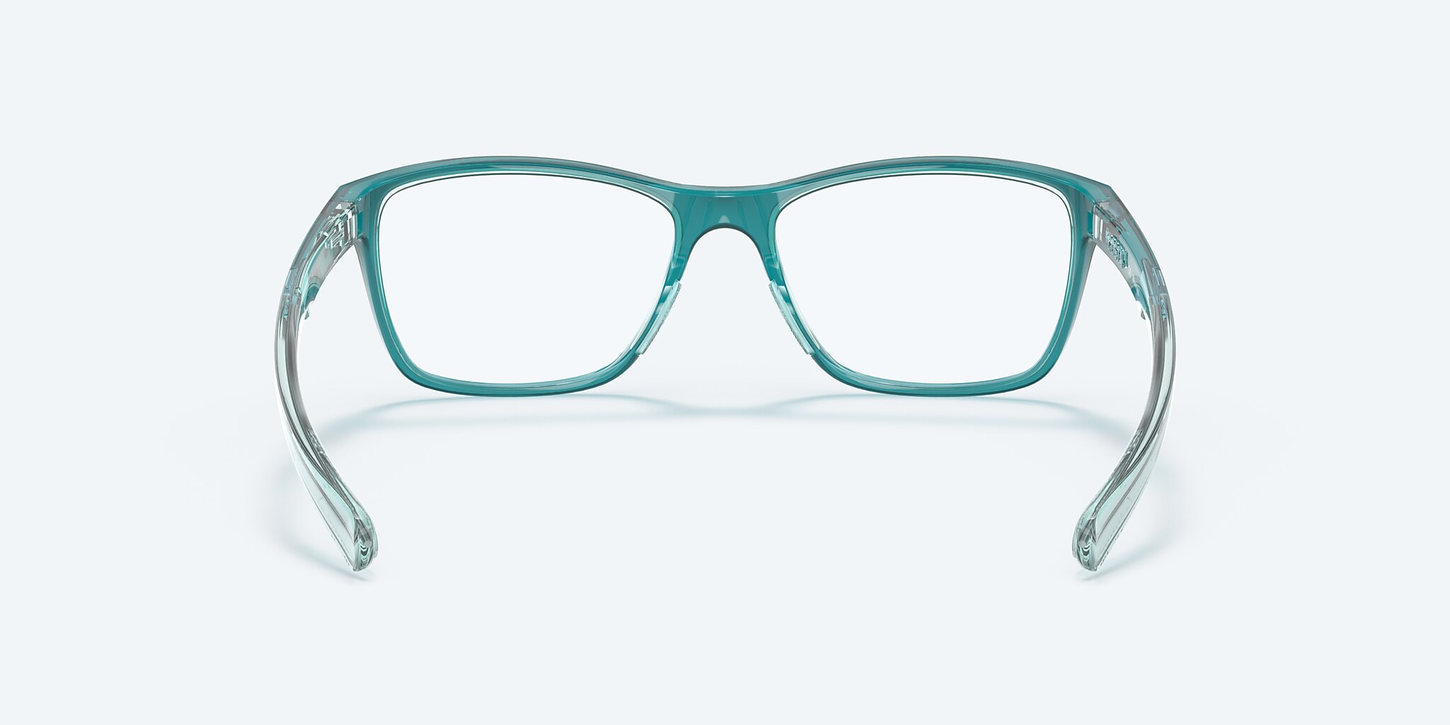 Eyeglasses Costa Ocean Ridge 110 XS (53-16) with DEMO LENS lens and Teal Crystal/Crystal Blue frame Image 4 of 5