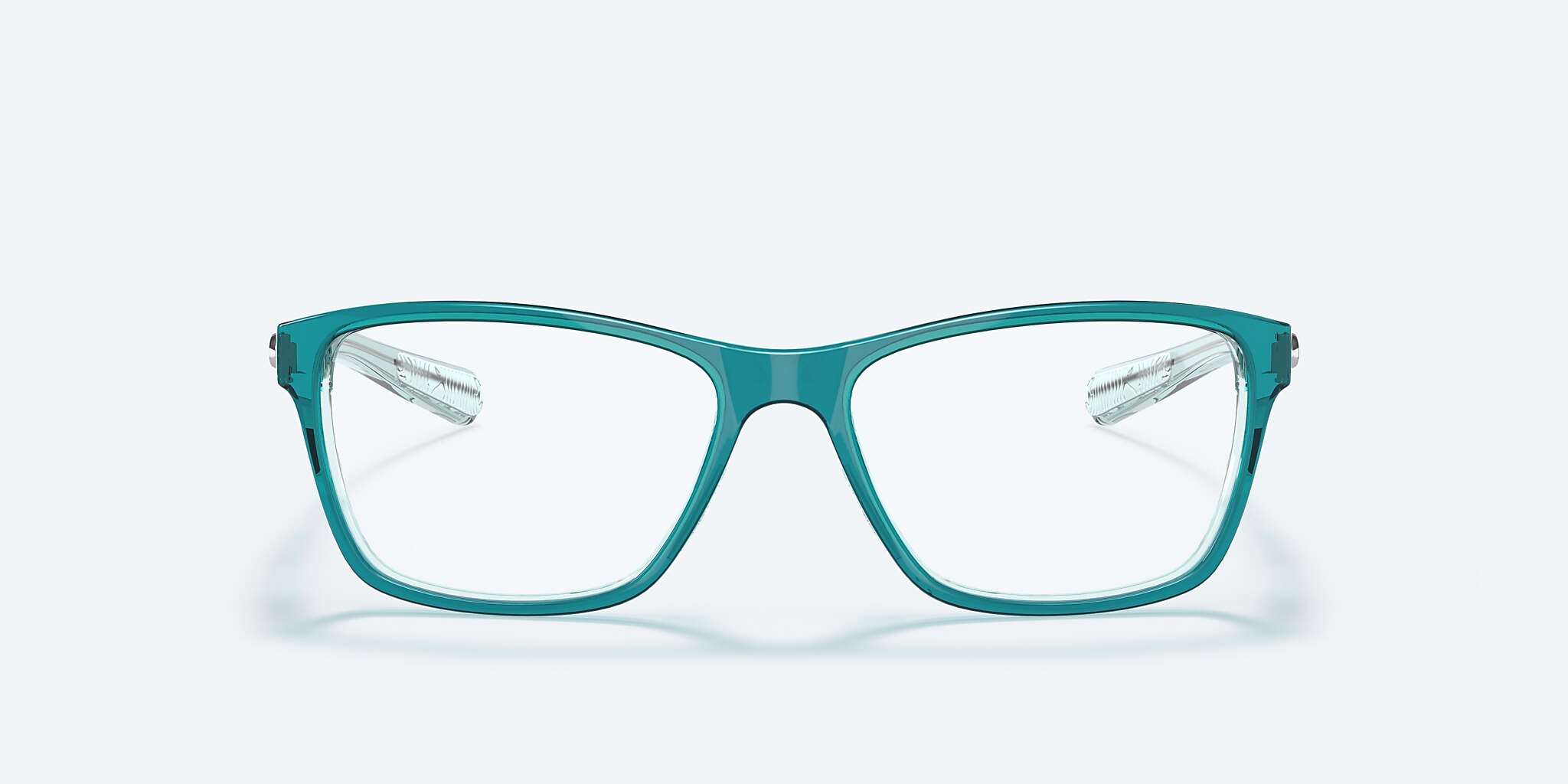 Eyeglasses Costa Ocean Ridge 110 XS (53-16) with DEMO LENS lens and Teal Crystal/Crystal Blue frame Image 2 of 5