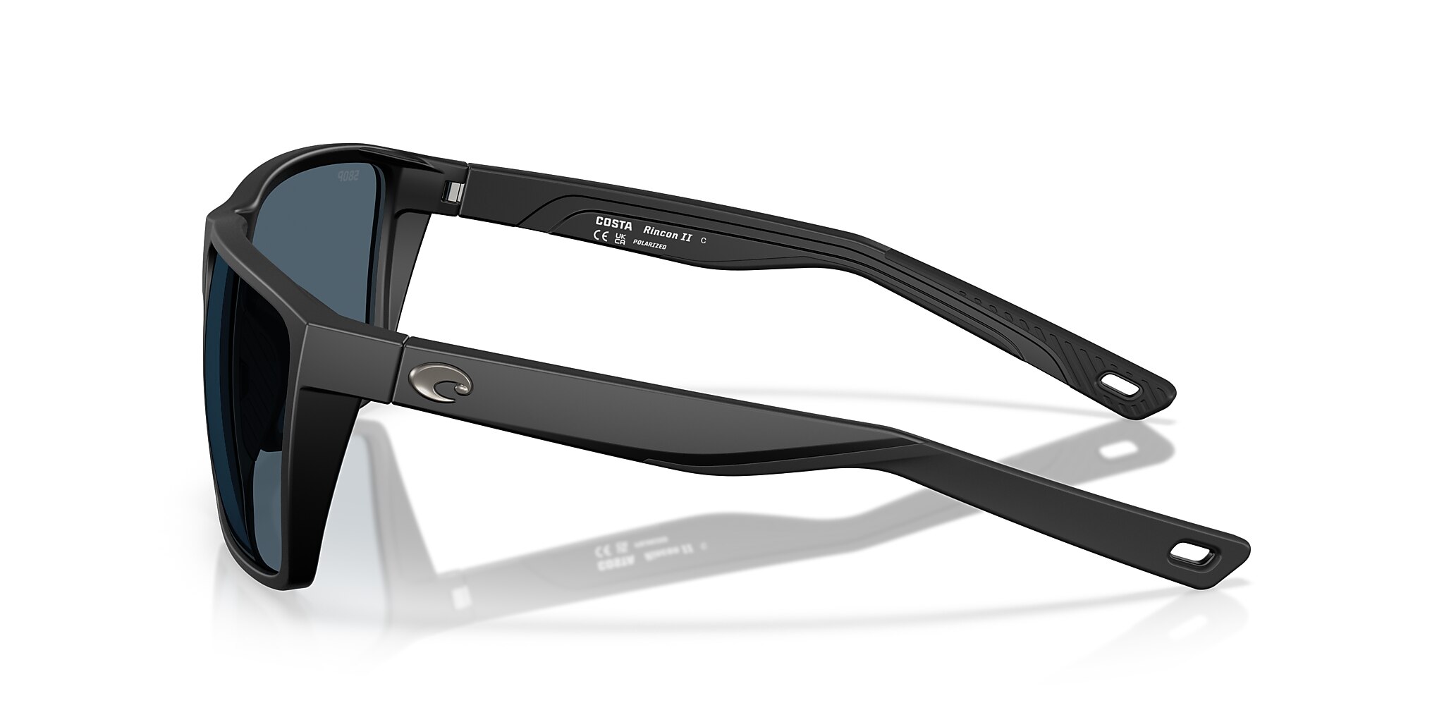 Costa Rincon II XL (64-11) with Gray lenses and Matte Black frame