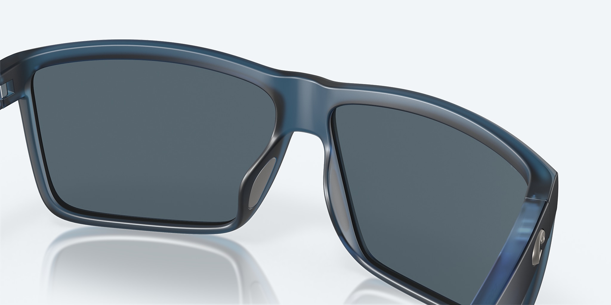 Sunglasses Costa Rinconcito M (60-12) with Gray Silver Mirror lens and Matte Atlantic Blue frame Image 7 of 7 Sunglasses Costa Rinconcito M (60-12) with Gray Silver Mirror lens and Matte Atlantic Blue frame Image 7 of 7