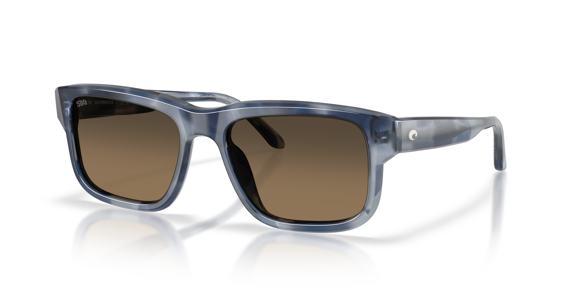 Costa Del Mar Shipwrecks Somos Blue Tortoise Frame CopperGradient 580G Lens 06S2020-20200454
