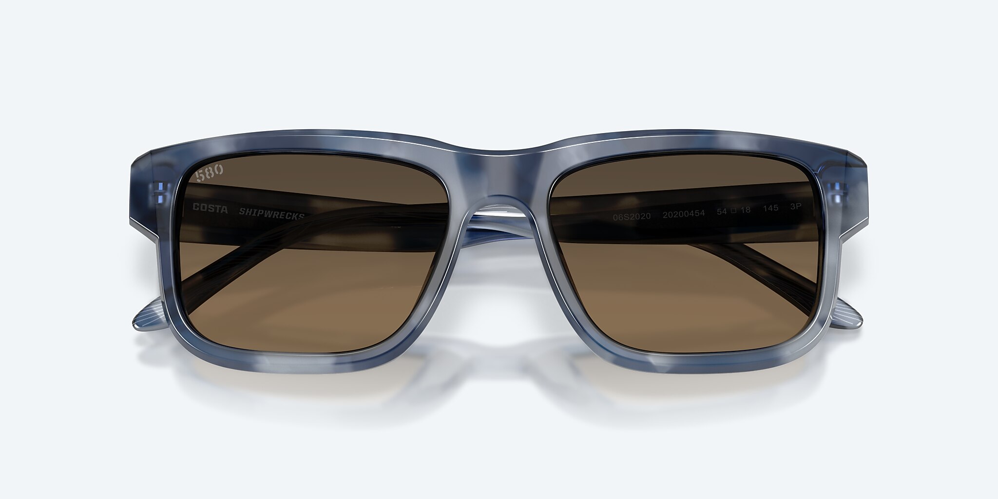 Sunglasses Costa Shipwrecks M (54-18) with Copper lens and Deep Blue Crystal frame Image 5 of 7