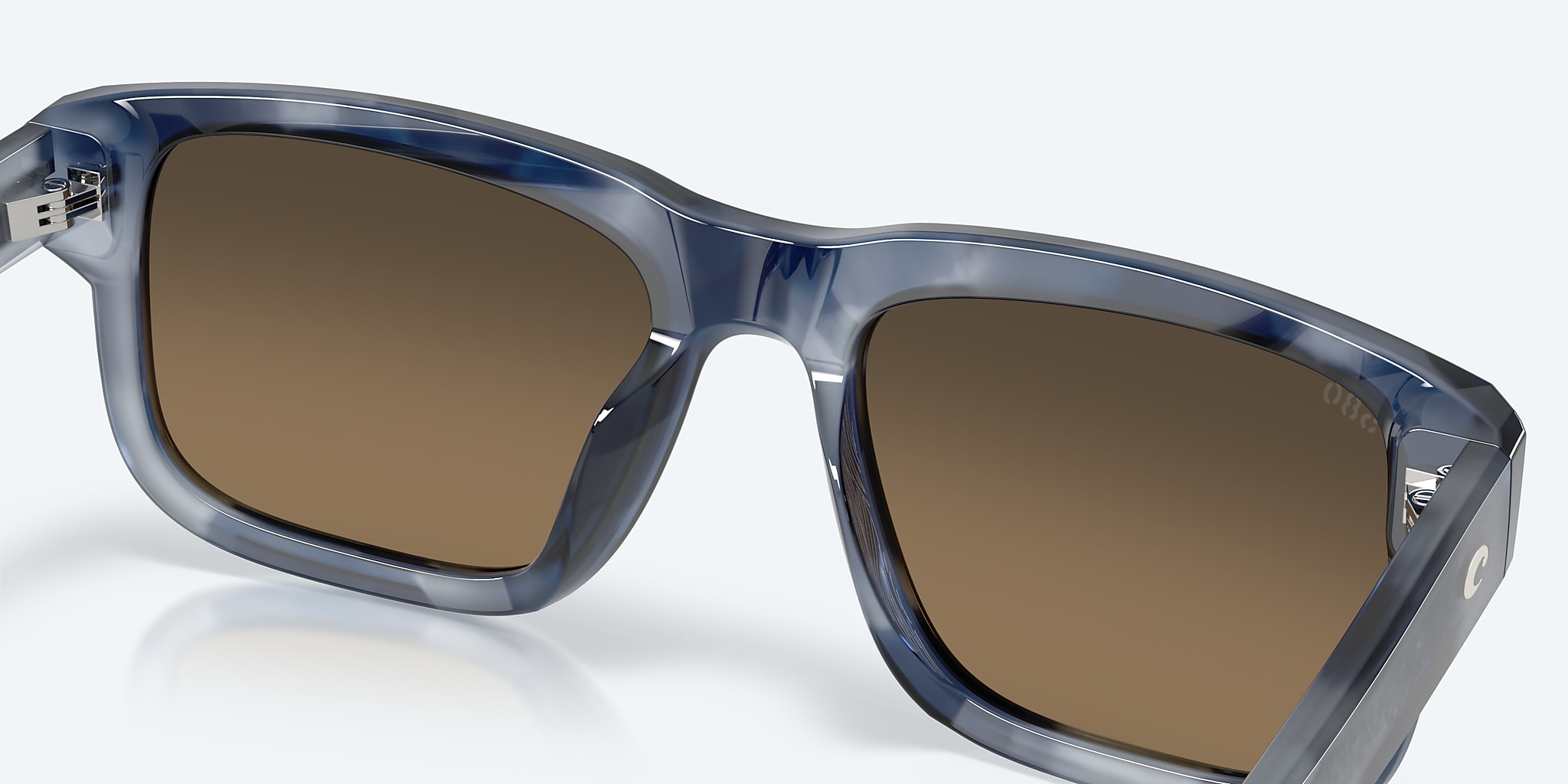 Sunglasses Costa Shipwrecks M (54-18) with Copper lens and Deep Blue Crystal frame Image 7 of 7