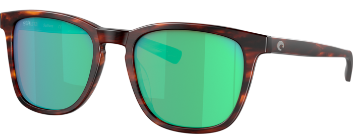 Sullivan Polarized Sunglasses in Green Mirror | Costa Del