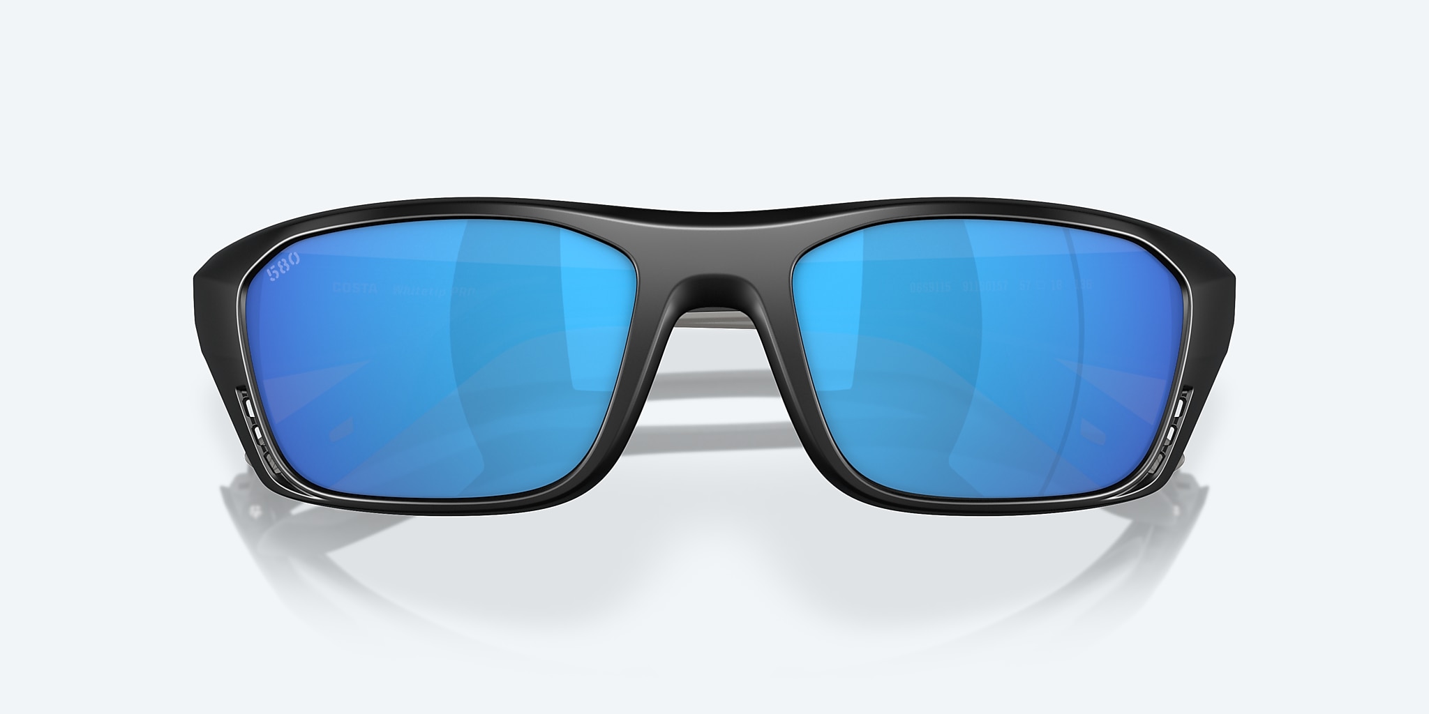 Sunglasses Costa Whitetip PRO M (57-18) with Blue Mirror lens and Matte Black frame Image 6 of 8 Sunglasses Costa Whitetip PRO M (57-18) with Blue Mirror lens and Matte Black frame Image 6 of 8