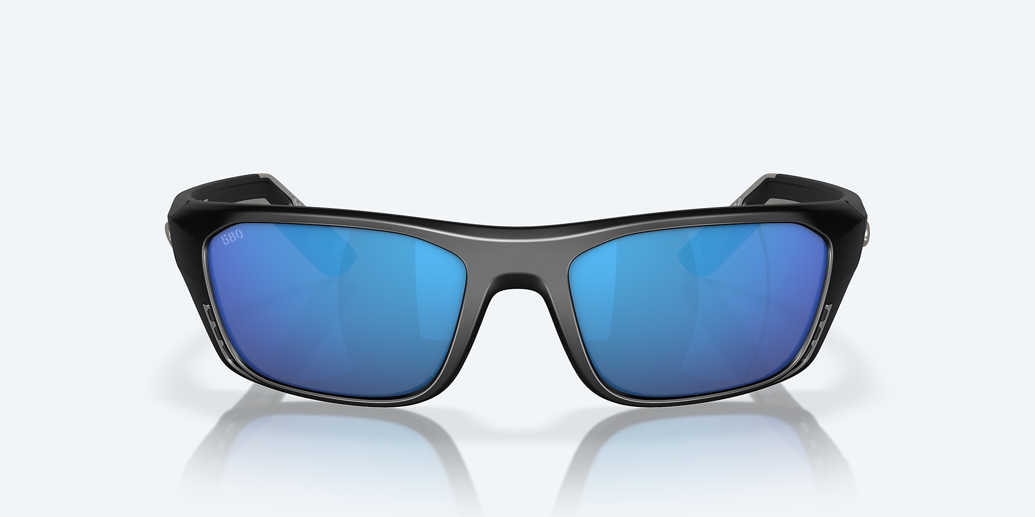 Sunglasses Costa Whitetip PRO M (57-18) with Blue Mirror lens and Matte Black frame Image 2 of 8 Sunglasses Costa Whitetip PRO M (57-18) with Blue Mirror lens and Matte Black frame Image 2 of 8