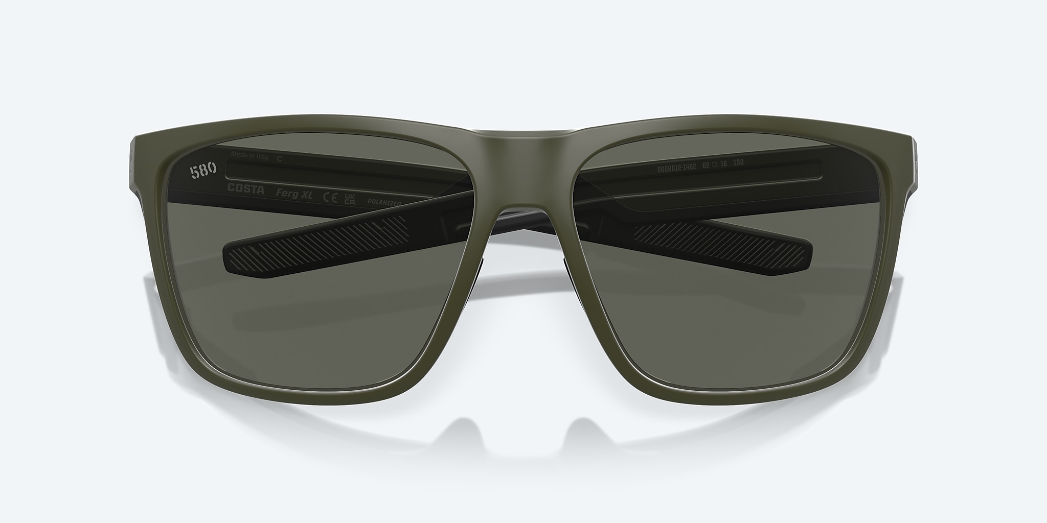 Sunglasses Costa Ferg XL XXL (62-16) with Gray lens and Matte Olive frame Image 5 of 8 Sunglasses Costa Ferg XL XXL (62-16) with Gray lens and Matte Olive frame Image 5 of 8