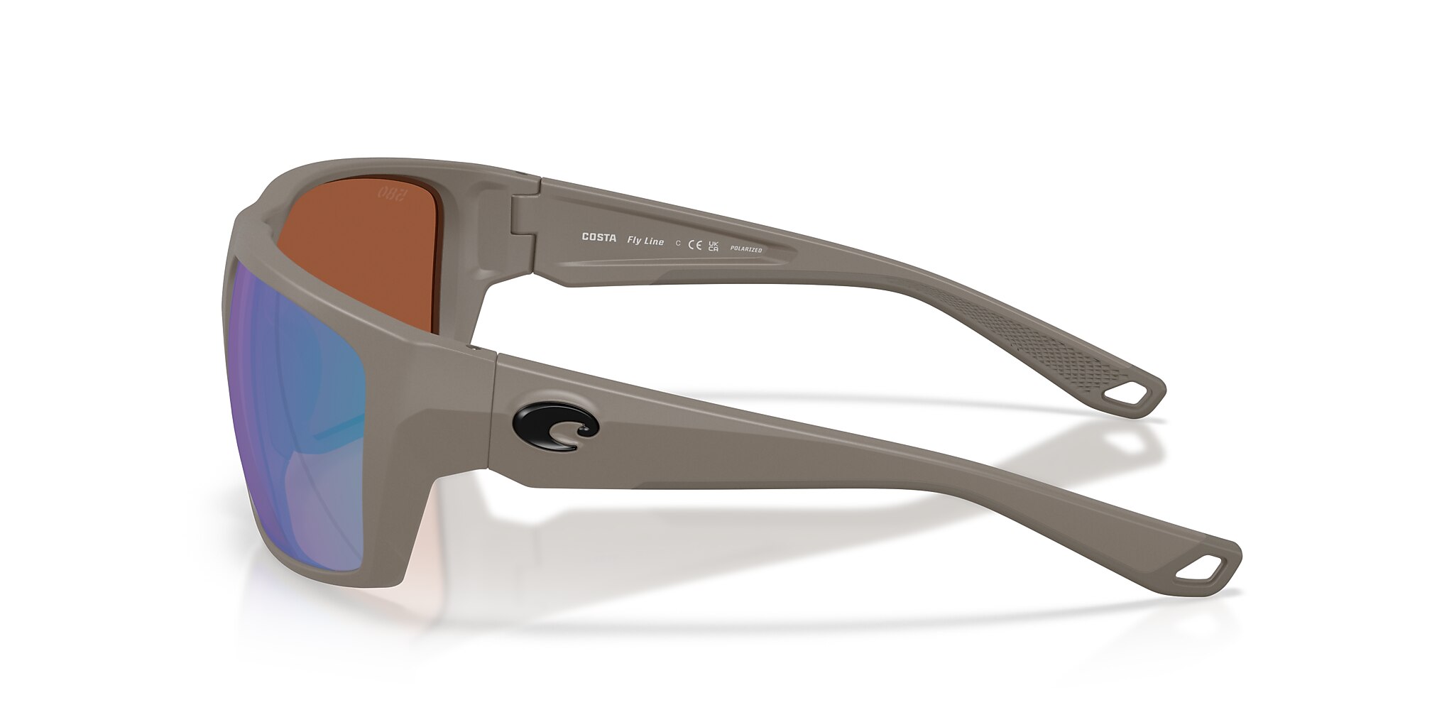 Costa Fly Line L (64-13) with Green Mirror lenses and Olive Shale