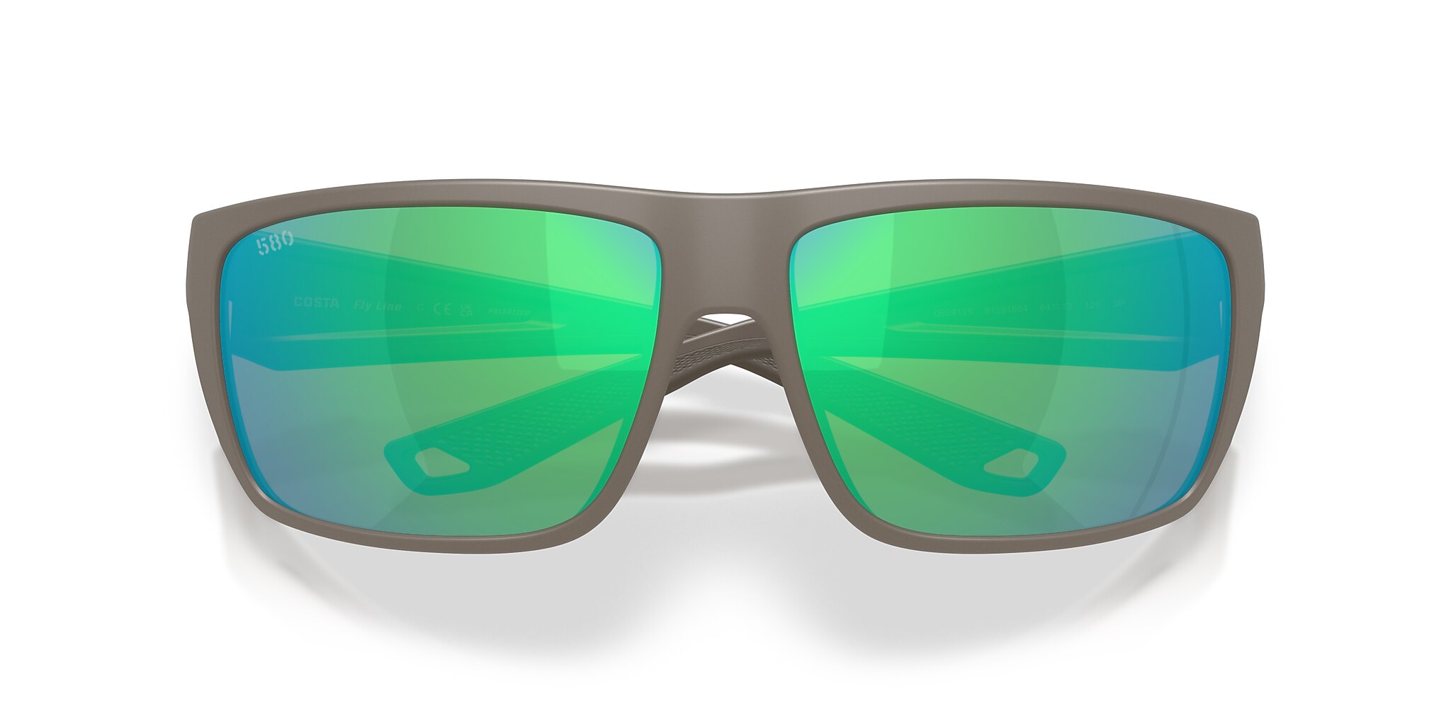 Costa Fly Line L (64-13) with Green Mirror lenses and Olive Shale