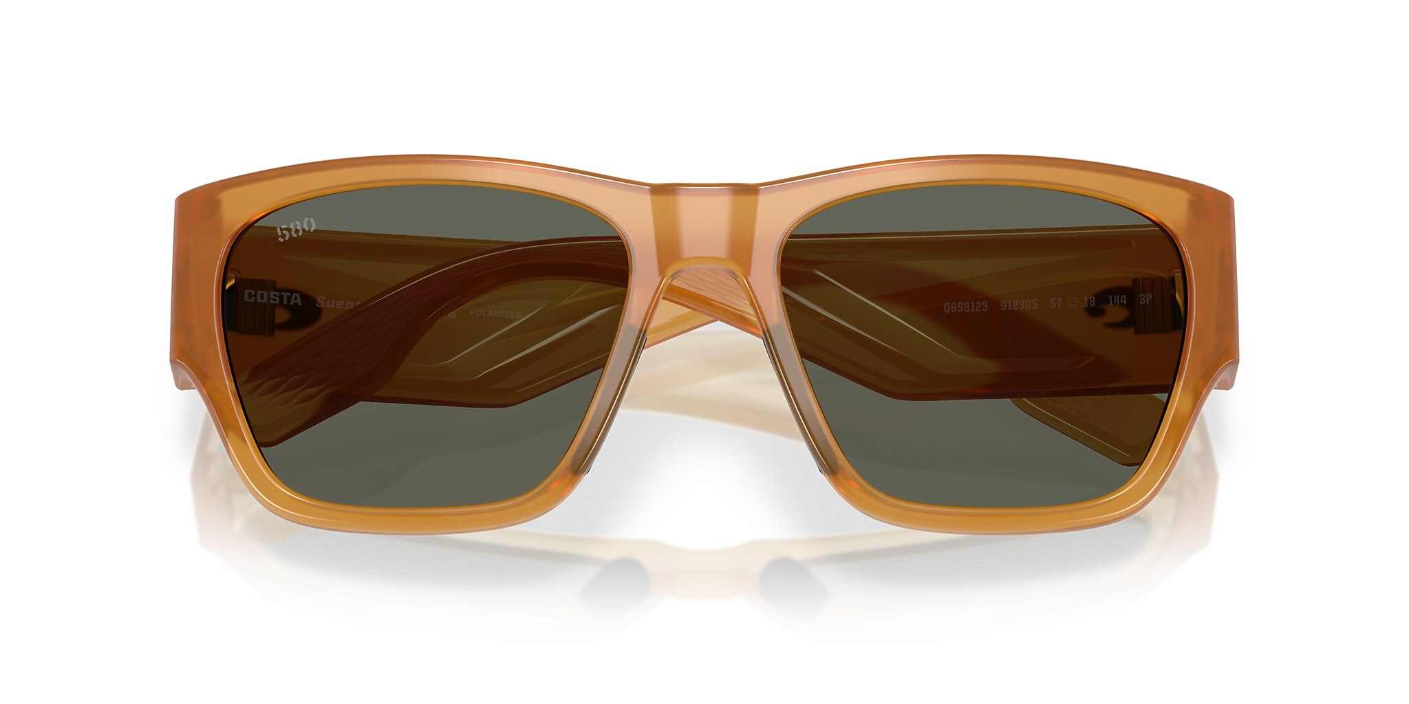 Costa Suenos XL (57-18) with Gray lenses and Sun Coral frame