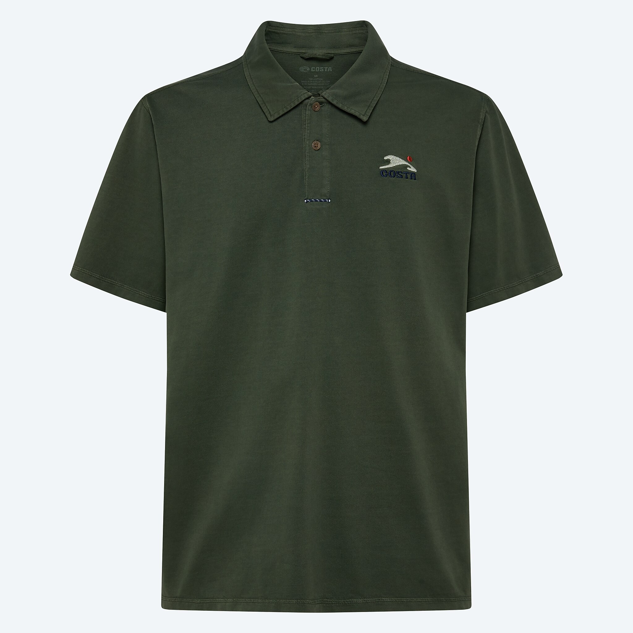 Apparel Military Green Costa Sundown Polo Image 1 of 2