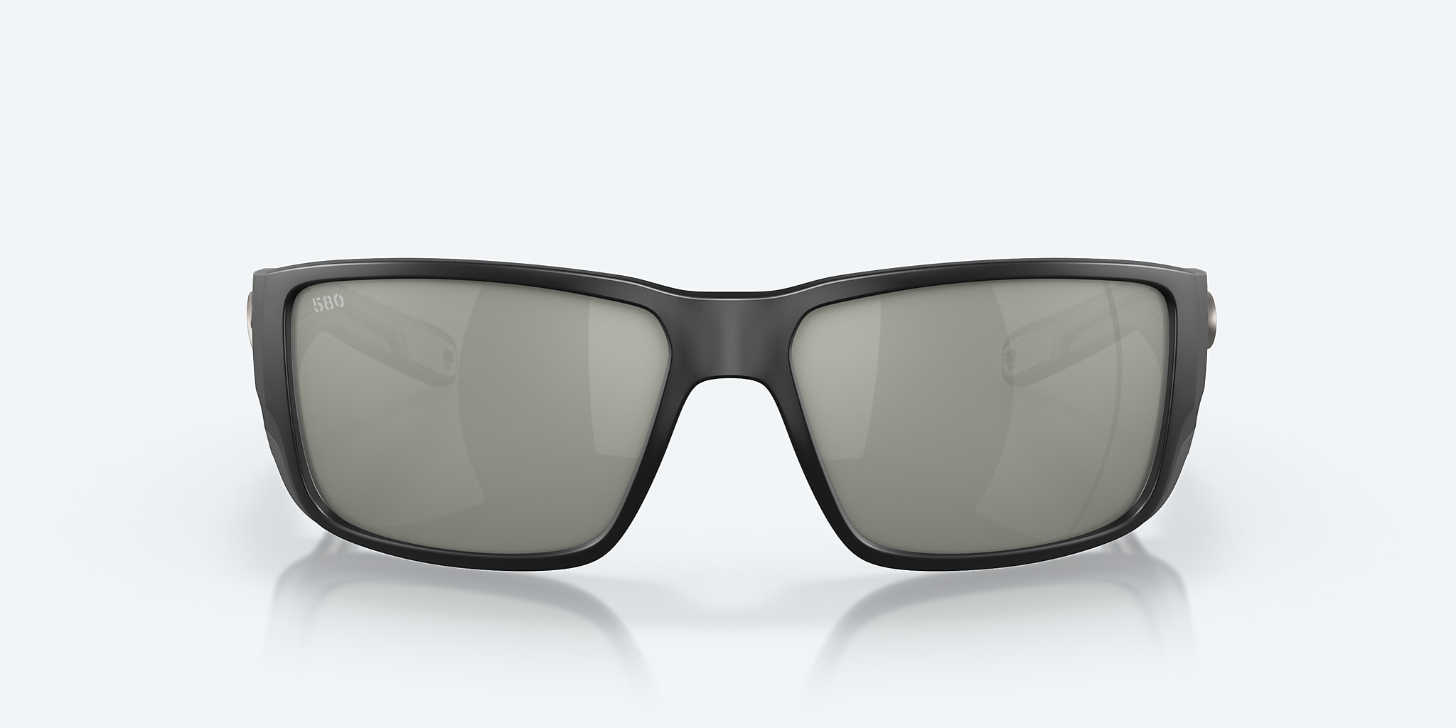 Sunglasses Costa Blackfin PRO L (60-16) with Gray Silver Mirror lens and Matte Black frame Image 2 of 8 Sunglasses Costa Blackfin PRO L (60-16) with Gray Silver Mirror lens and Matte Black frame Image 2 of 8
