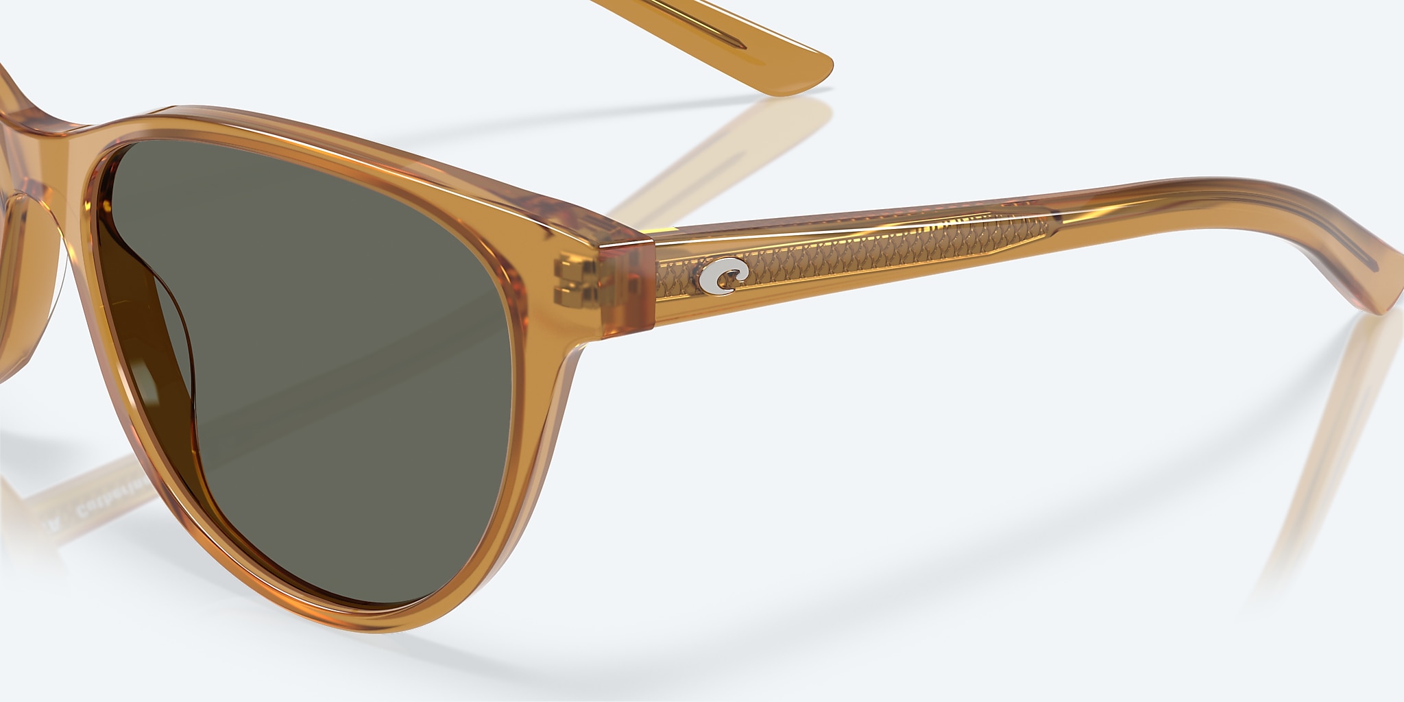 Sunglasses Costa Catherine M (57-17) with Gray lens and Sun Ray frame Image 6 of 7 Sunglasses Costa Catherine M (57-17) with Gray lens and Sun Ray frame Image 6 of 7