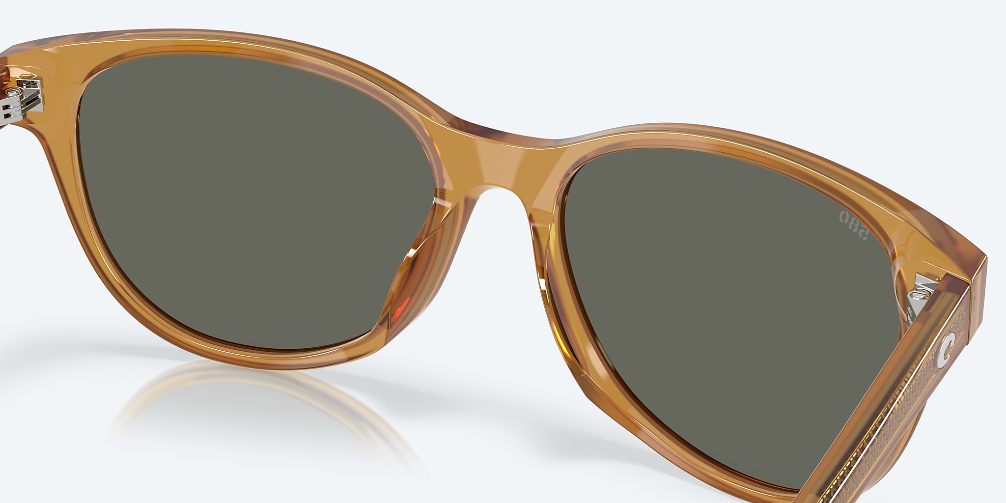 Sunglasses Costa Catherine M (57-17) with Gray lens and Sun Ray frame Image 7 of 7 Sunglasses Costa Catherine M (57-17) with Gray lens and Sun Ray frame Image 7 of 7