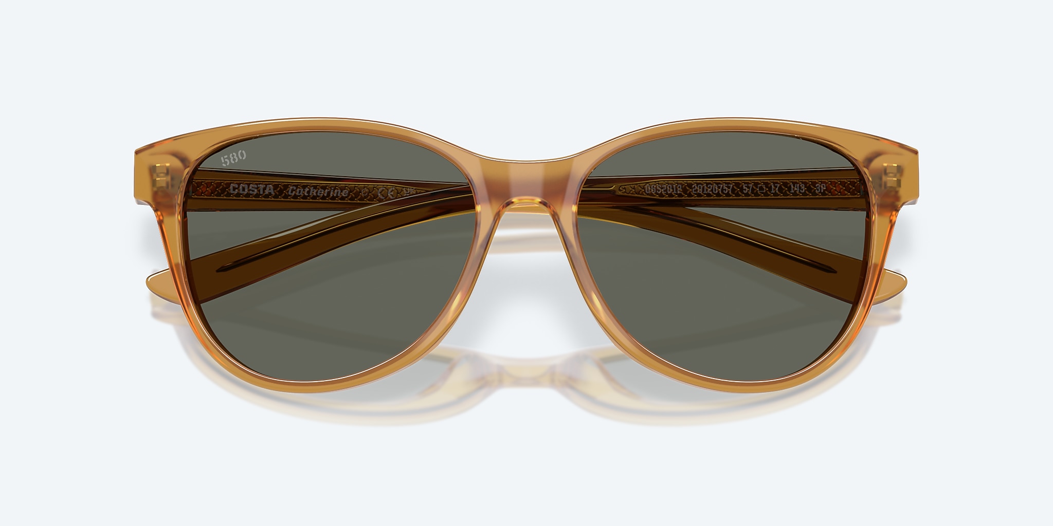 Sunglasses Costa Catherine M (57-17) with Gray lens and Sun Ray frame Image 5 of 7 Sunglasses Costa Catherine M (57-17) with Gray lens and Sun Ray frame Image 5 of 7