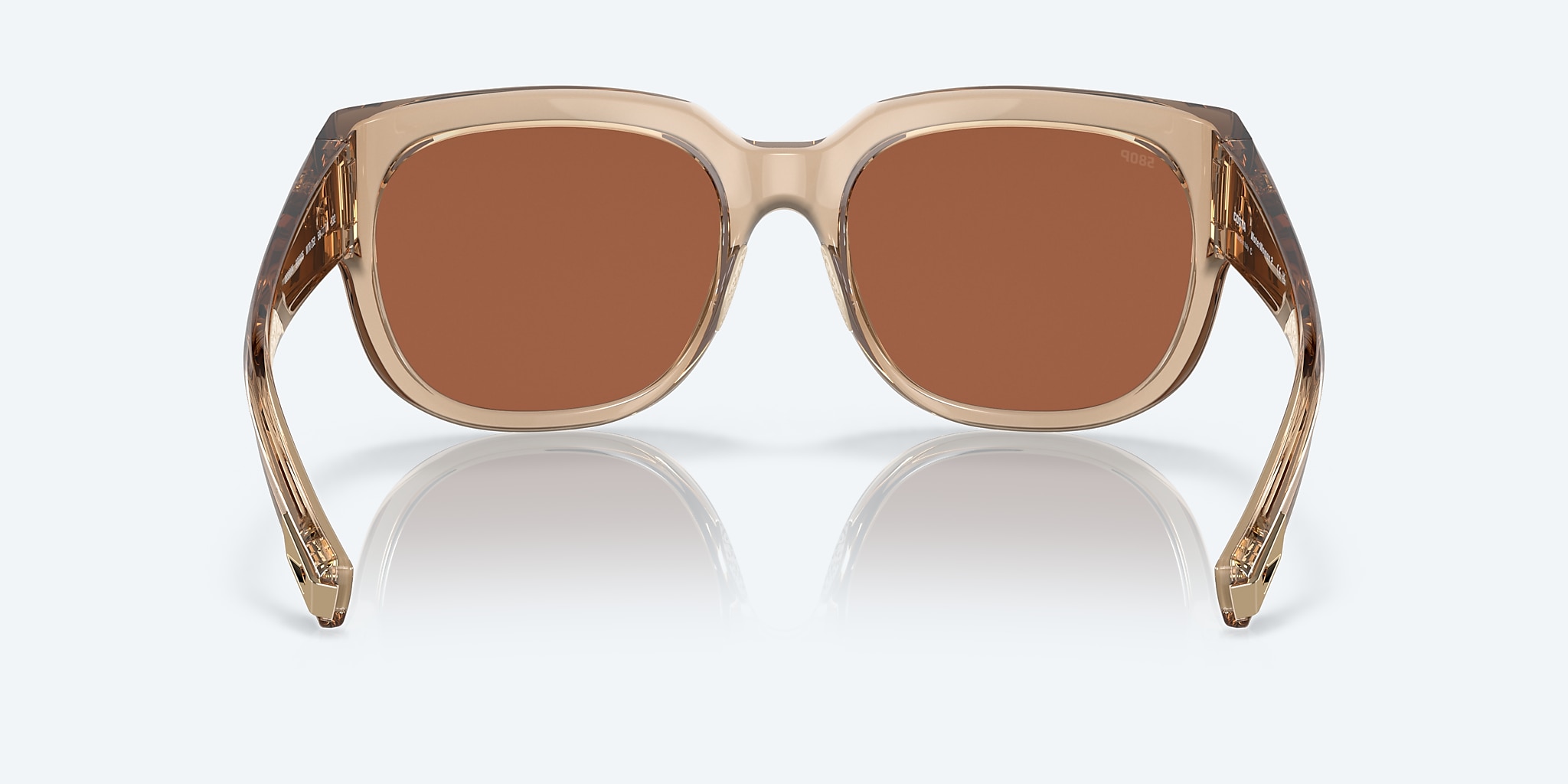 Sunglasses Costa Waterwoman 2 XL (58-18) with Copper Silver Mirror lens and Shiny Blonde Crystal frame Image 4 of 7 Sunglasses Costa Waterwoman 2 XL (58-18) with Copper Silver Mirror lens and Shiny Blonde Crystal frame Image 4 of 7