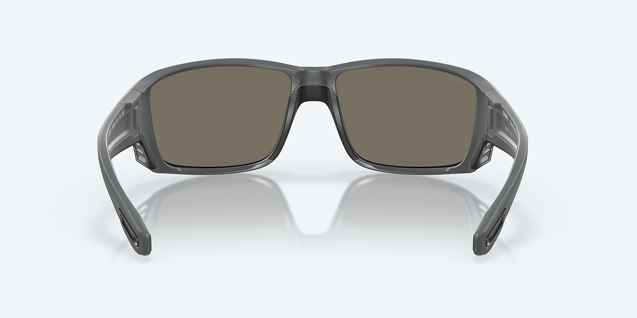 Sunglasses Costa Tuna Alley PRO L (60-16) with Blue Mirror lens and Matte Gray frame Image 4 of 7 Sunglasses Costa Tuna Alley PRO L (60-16) with Blue Mirror lens and Matte Gray frame Image 4 of 7