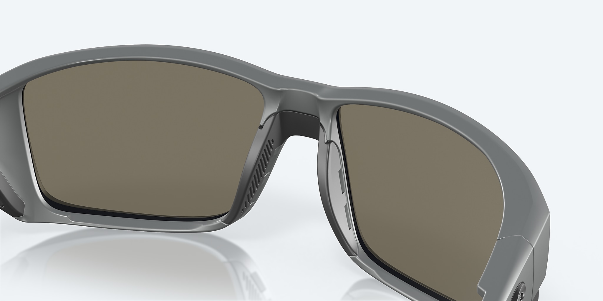 Sunglasses Costa Tuna Alley PRO L (60-16) with Blue Mirror lens and Matte Gray frame Image 7 of 7 Sunglasses Costa Tuna Alley PRO L (60-16) with Blue Mirror lens and Matte Gray frame Image 7 of 7