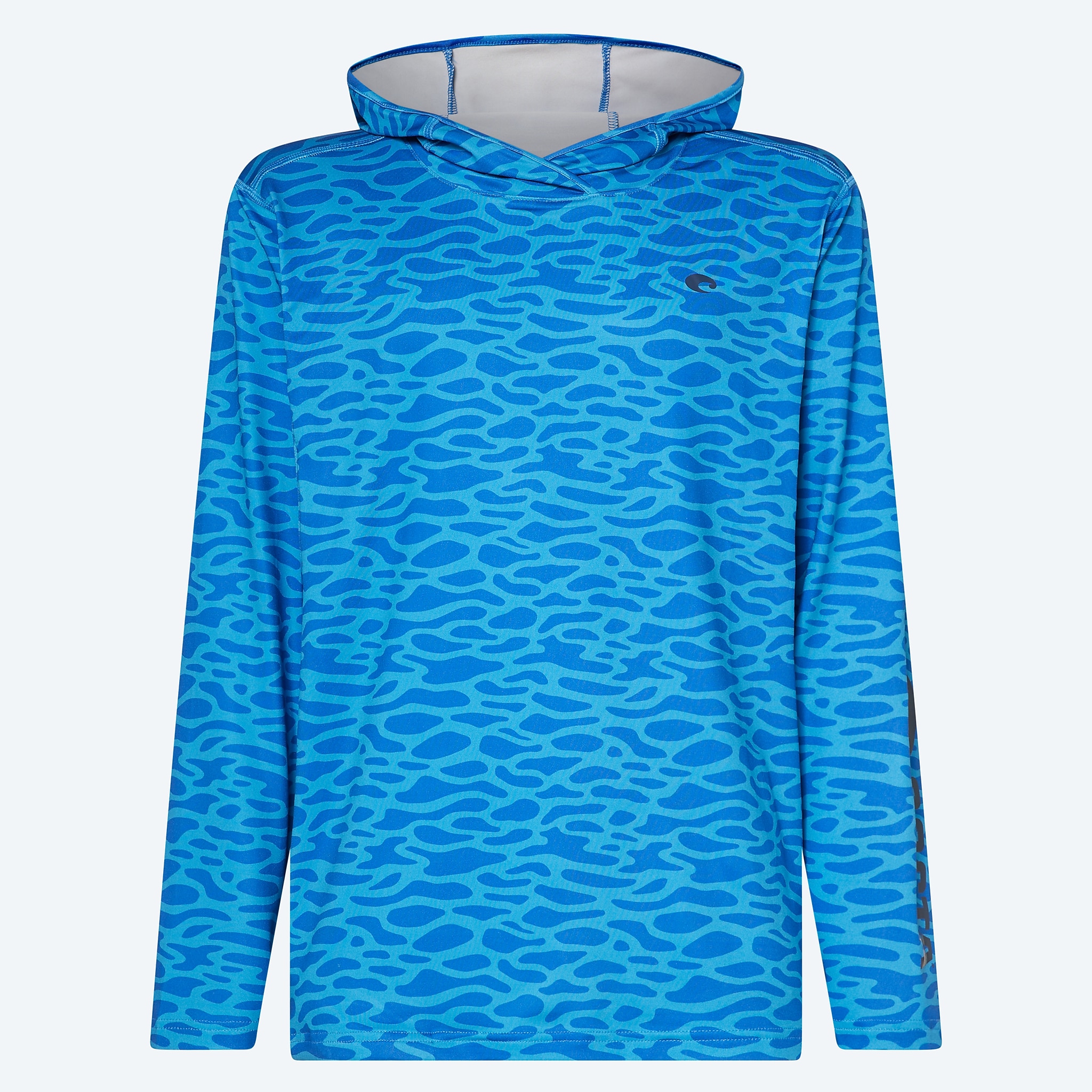 Apparel Water Print Blue Costa Voyager Hoody Image 1 of 4 Apparel Water Print Blue Costa Voyager Hoody Image 1 of 4
